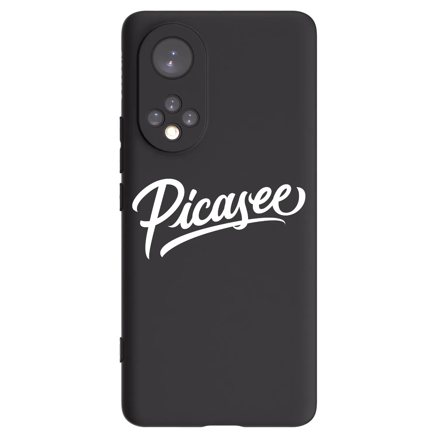 Picasee silikonski črni ovitek za Huawei Nova 9 - Picasee - old logo - white