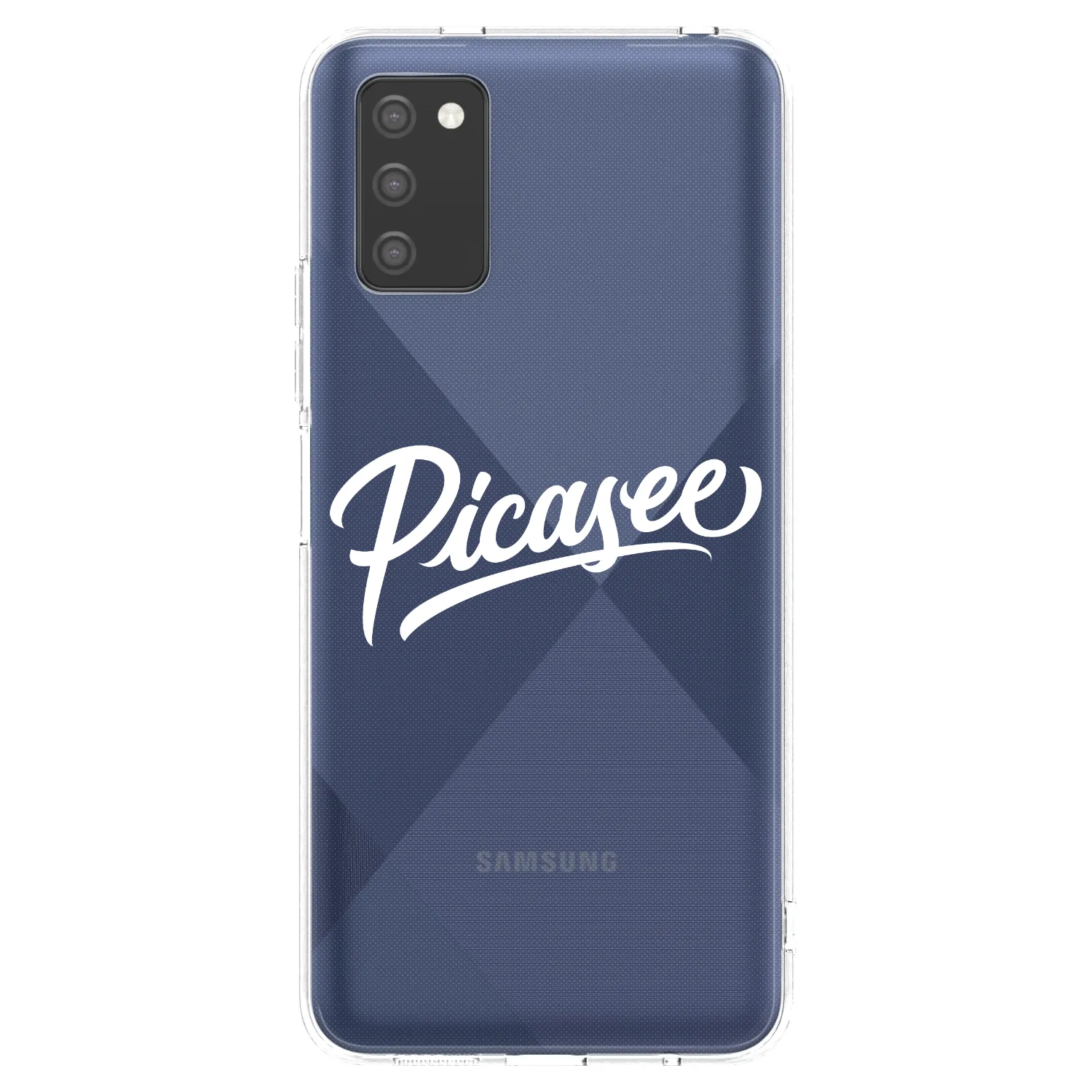 Picasee silikonski prozorni ovitek za Samsung Galaxy A03s A037G - Picasee - old logo - white