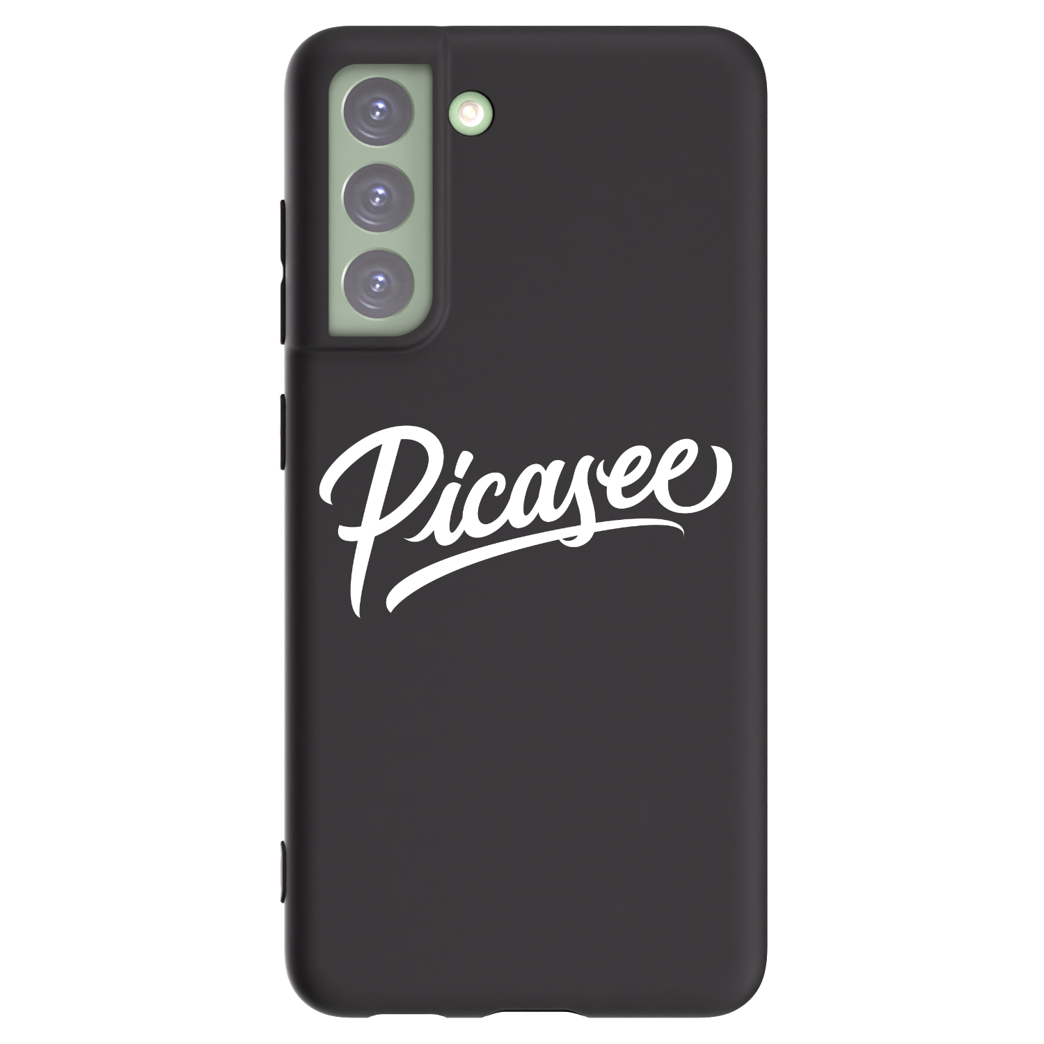 Picasee silikonski črni ovitek za Samsung Galaxy S21 FE 5G - Picasee - old logo - white