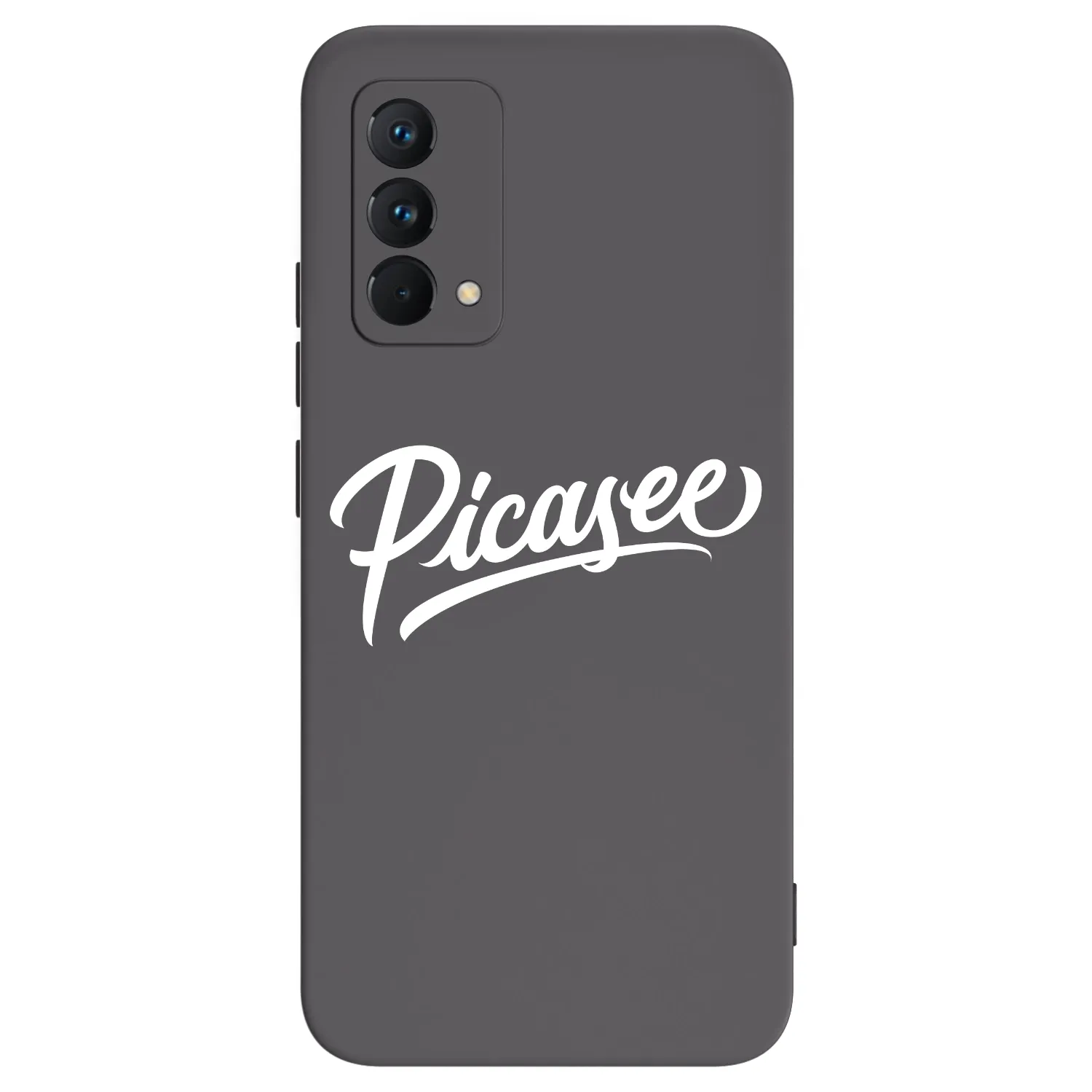 Picasee silikonski črni ovitek za Realme GT Master Edition 5G - Picasee - old logo - white