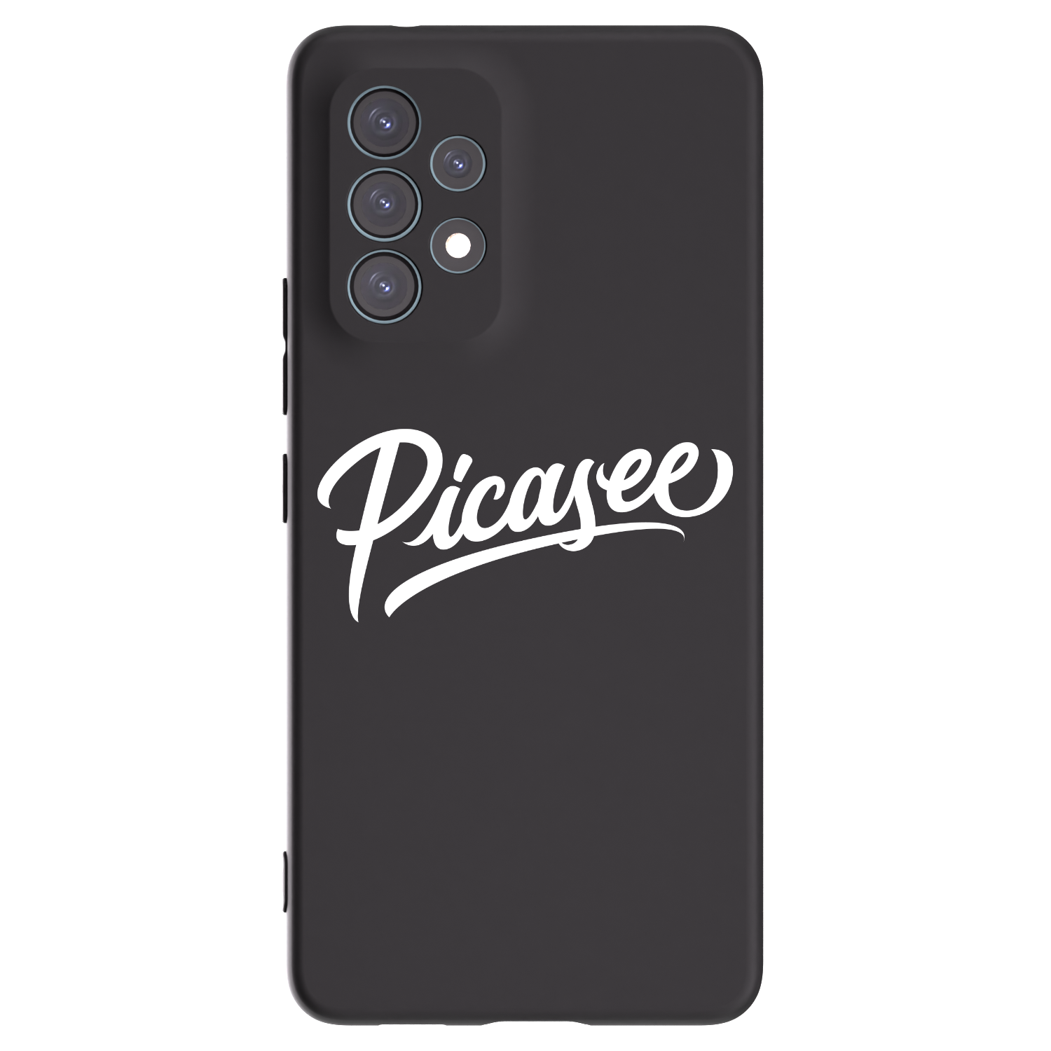 Picasee silikonski črni ovitek za Samsung Galaxy A53 5G A536 - Picasee - old logo - white