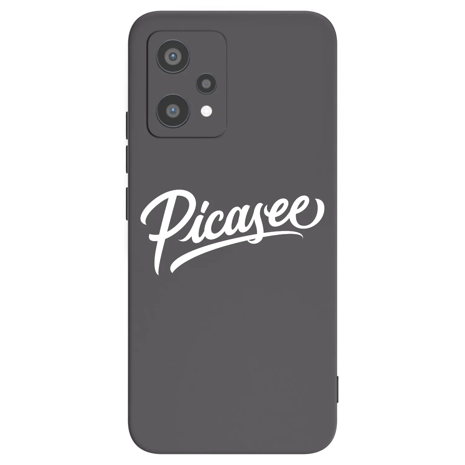 Picasee silikonski črni ovitek za Realme 9 Pro 5G - Picasee - old logo - white