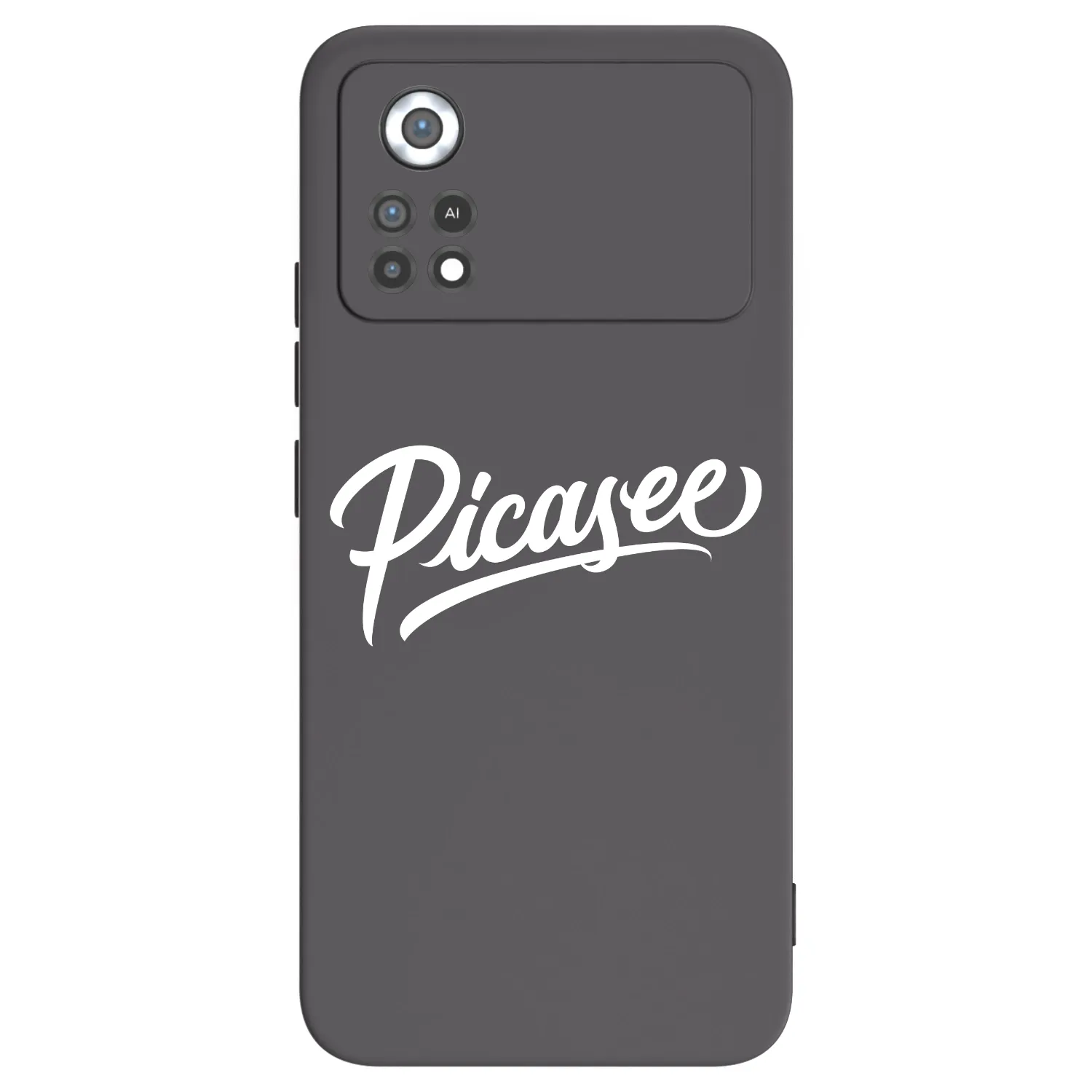 Picasee silikonski črni ovitek za Xiaomi Poco X4 Pro 5G - Picasee - old logo - white