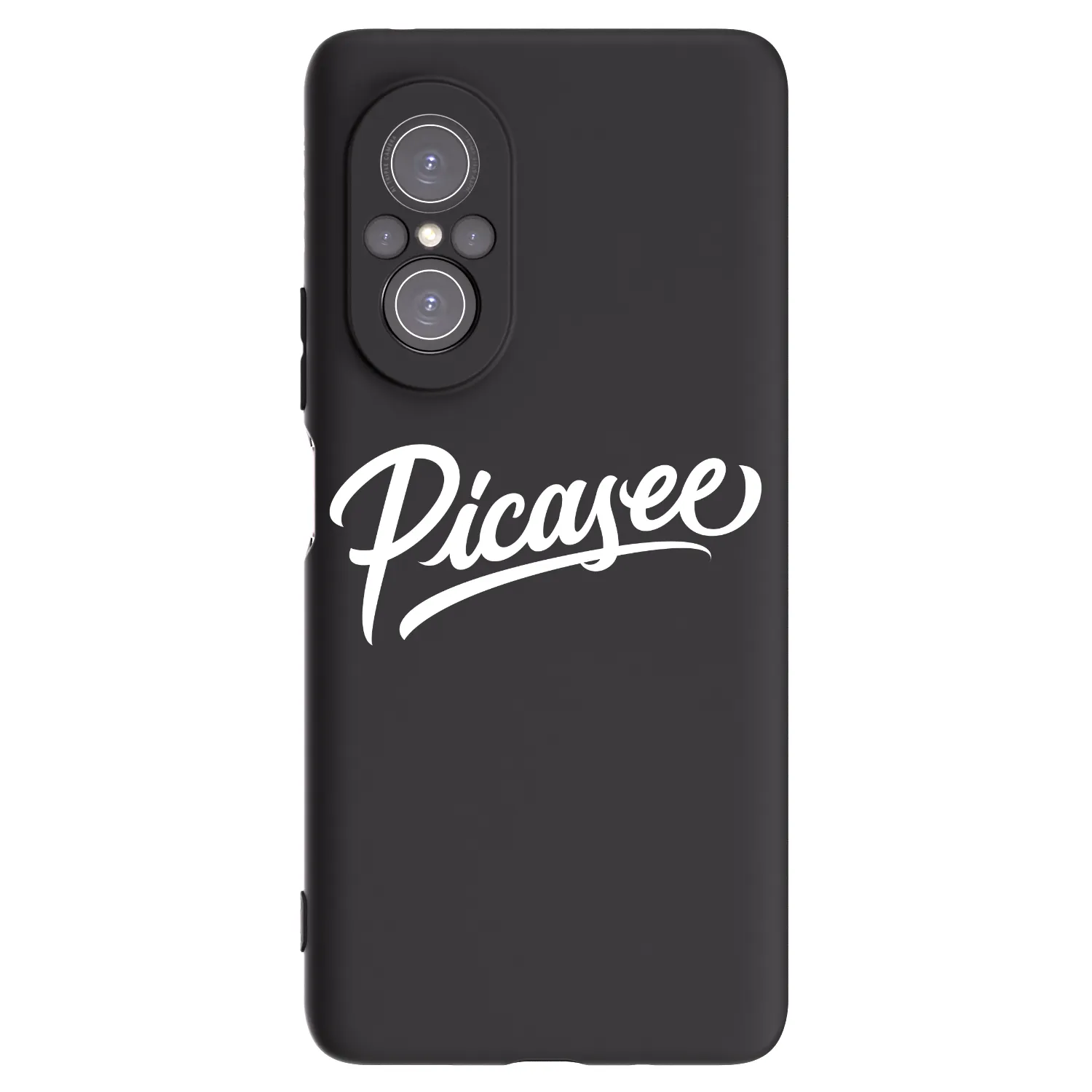 Picasee silikonski črni ovitek za Huawei Nova 9 SE - Picasee - old logo - white