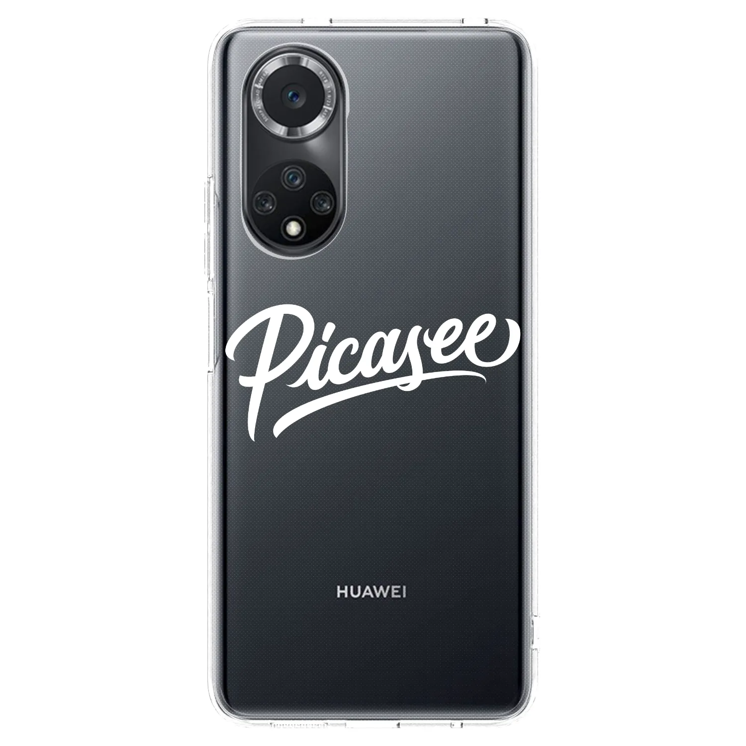 Picasee silikonski prozorni ovitek za Huawei Nova 9 SE - Picasee - old logo - white