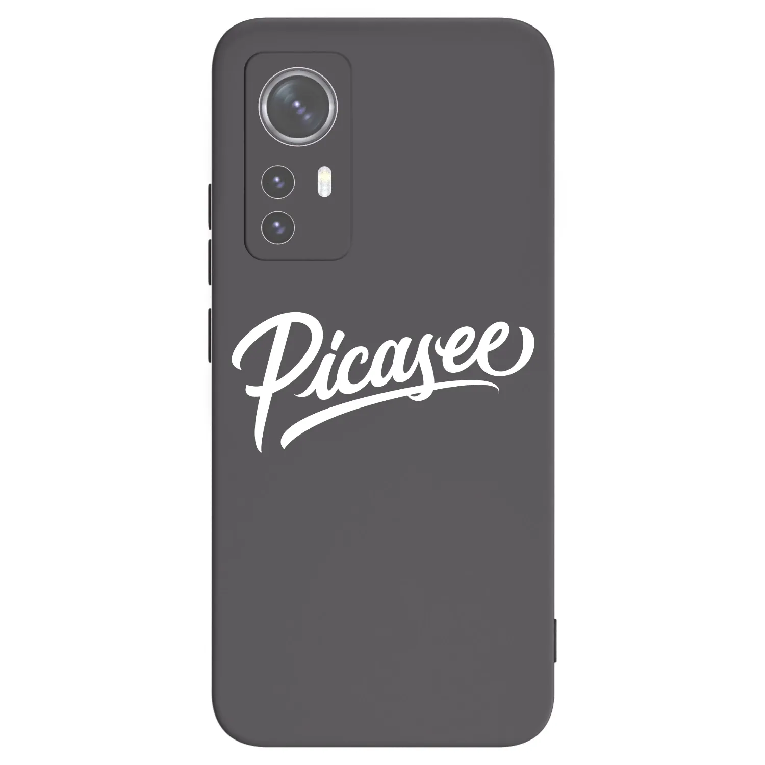 Picasee silikonski črni ovitek za Xiaomi 12 - Picasee - old logo - white