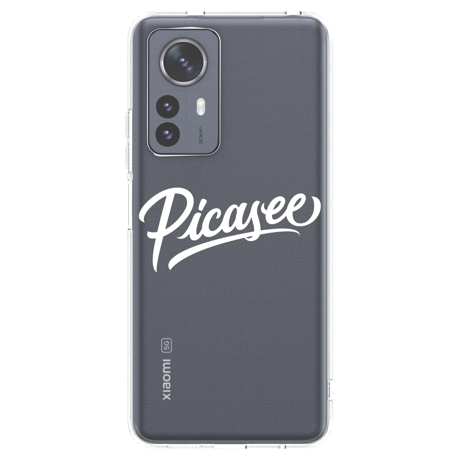 Picasee silikonski prozorni ovitek za Xiaomi 12 Pro - Picasee - old logo - white
