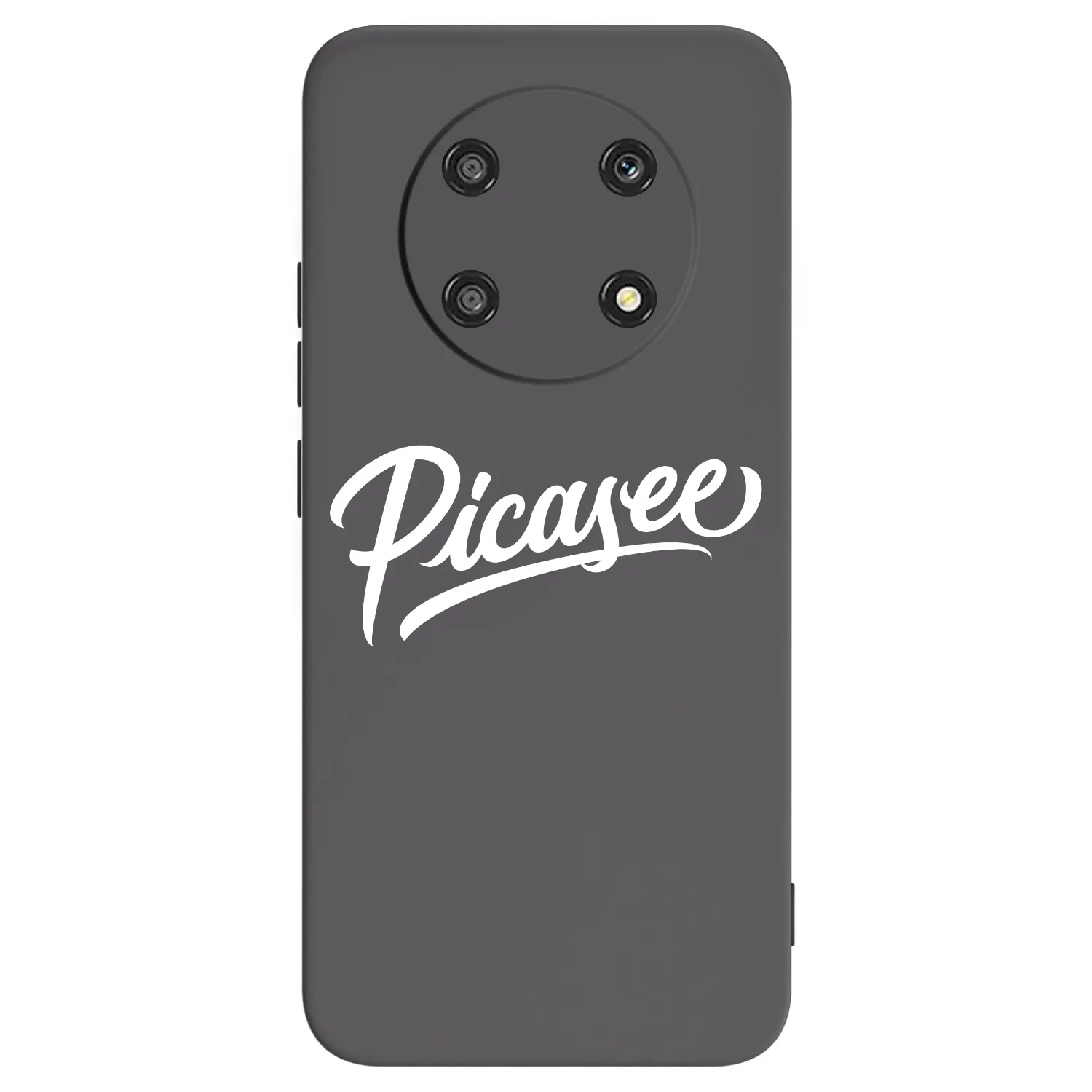 Picasee silikonski črni ovitek za Honor Magic4 Lite 5G - Picasee - old logo - white