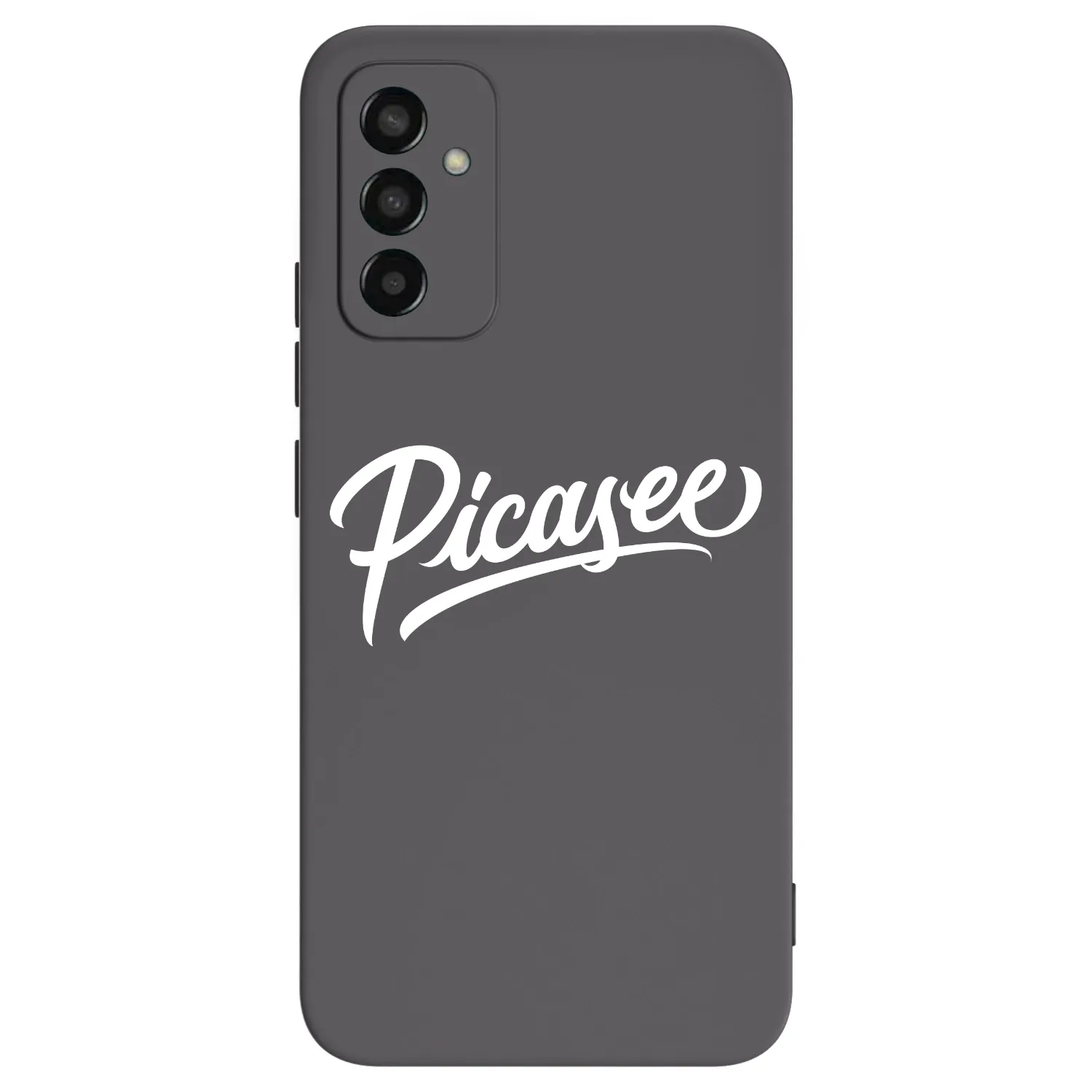 Picasee silikonski črni ovitek za Samsung Galaxy M13 M135F - Picasee - old logo - white