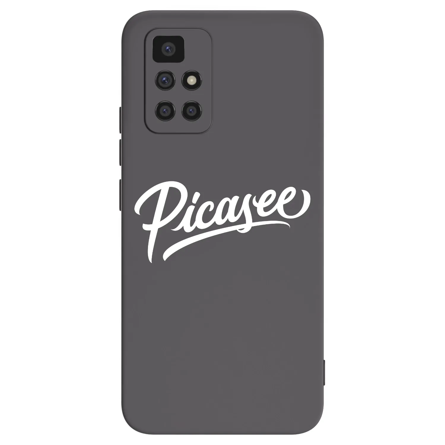 Picasee silikonski črni ovitek za Xiaomi Redmi 10 (2022) - Picasee - old logo - white