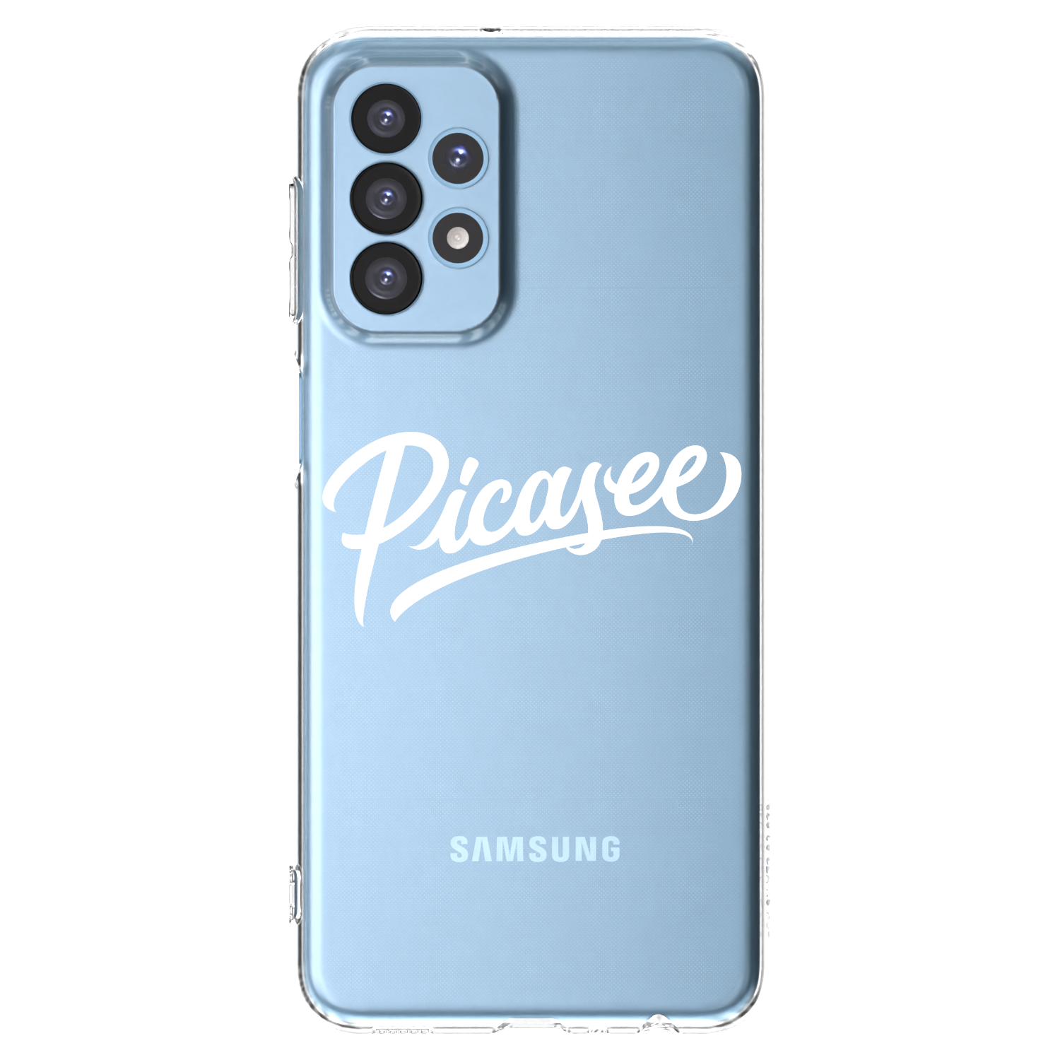 Picasee silikonski prozorni ovitek za Samsung Galaxy A23 A235F 4G - Picasee - old logo - white