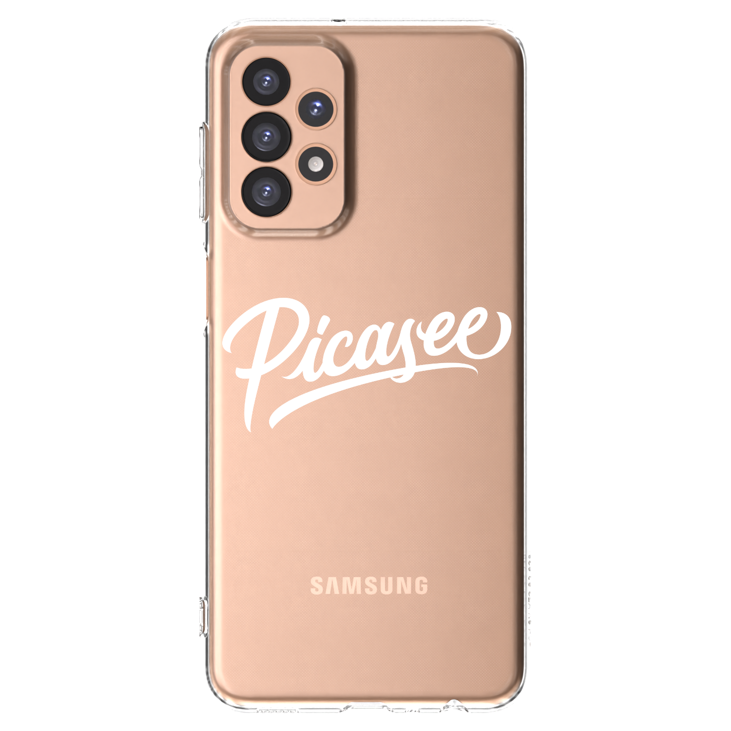 Picasee silikonski prozorni ovitek za Samsung Galaxy A23 A236B 5G - Picasee - old logo - white