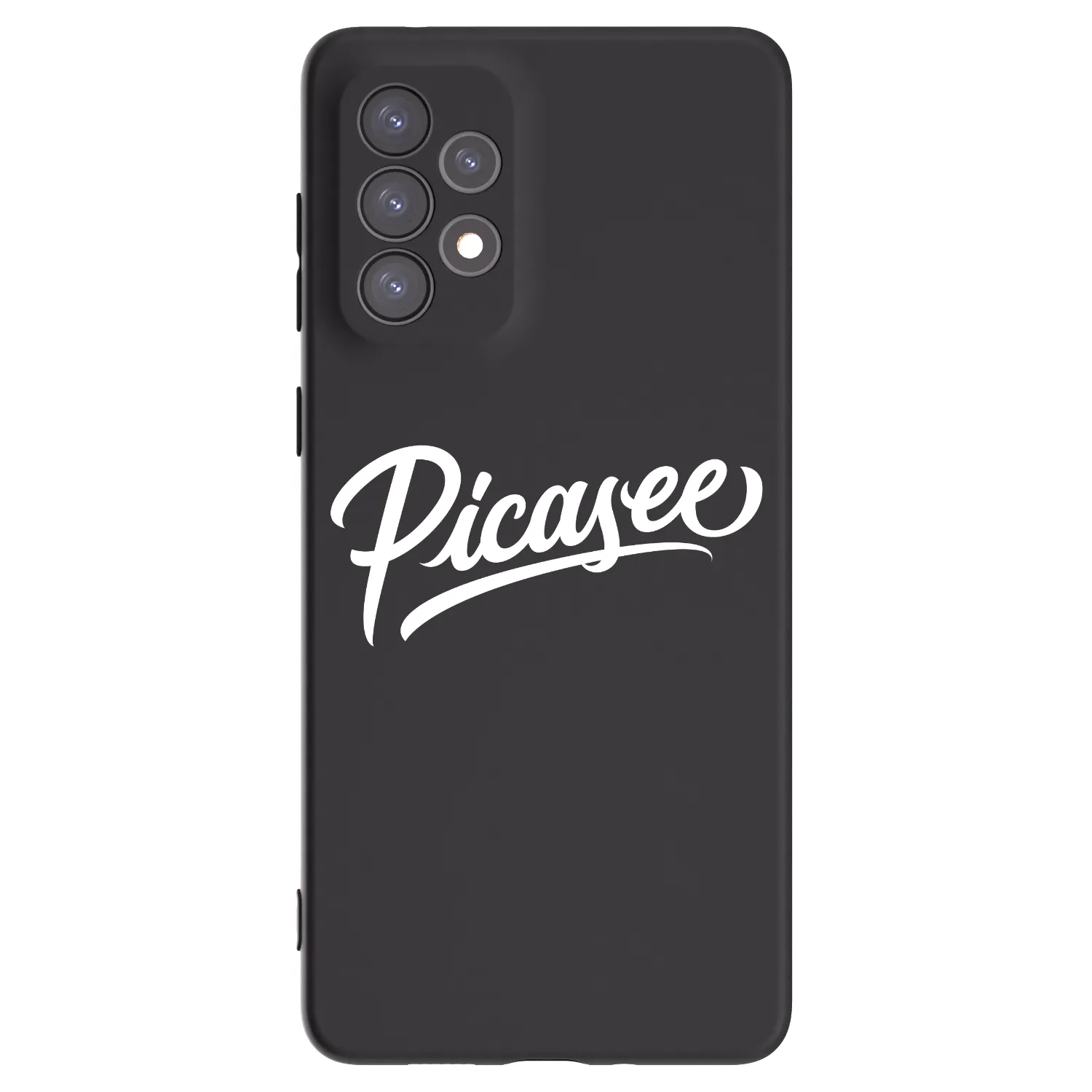 Picasee silikonski črni ovitek za Samsung Galaxy A73 5G - Picasee - old logo - white