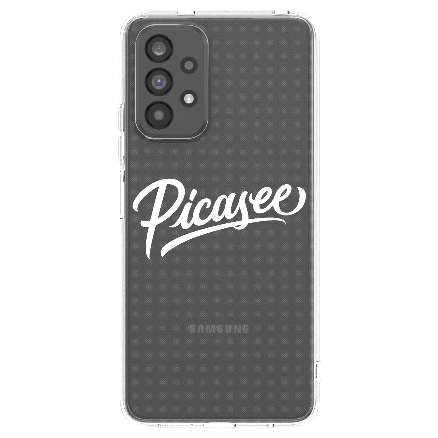 Picasee silikonski prozorni ovitek za Samsung Galaxy A73 5G - Picasee - old logo - white