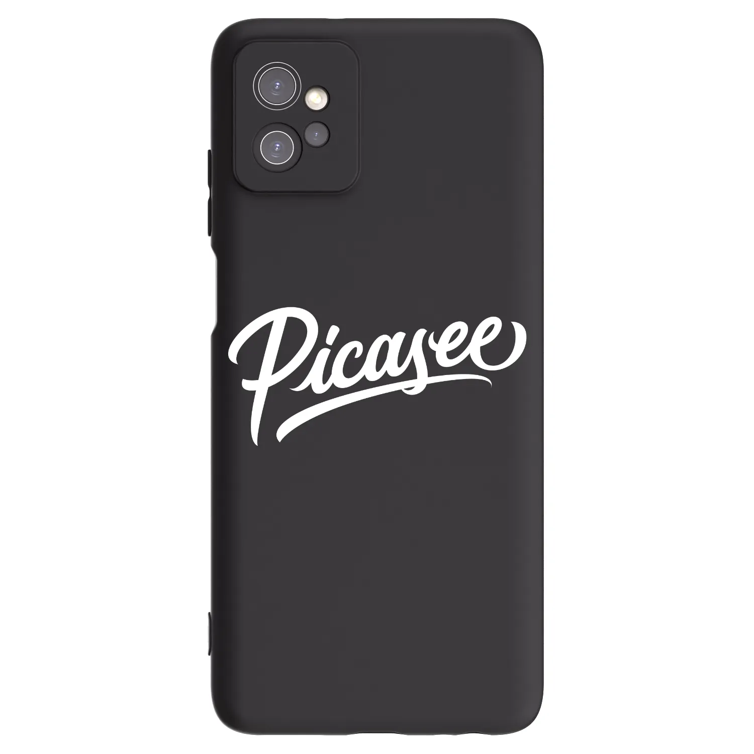 Picasee silikonski črni ovitek za Motorola Moto G32 - Picasee - old logo - white