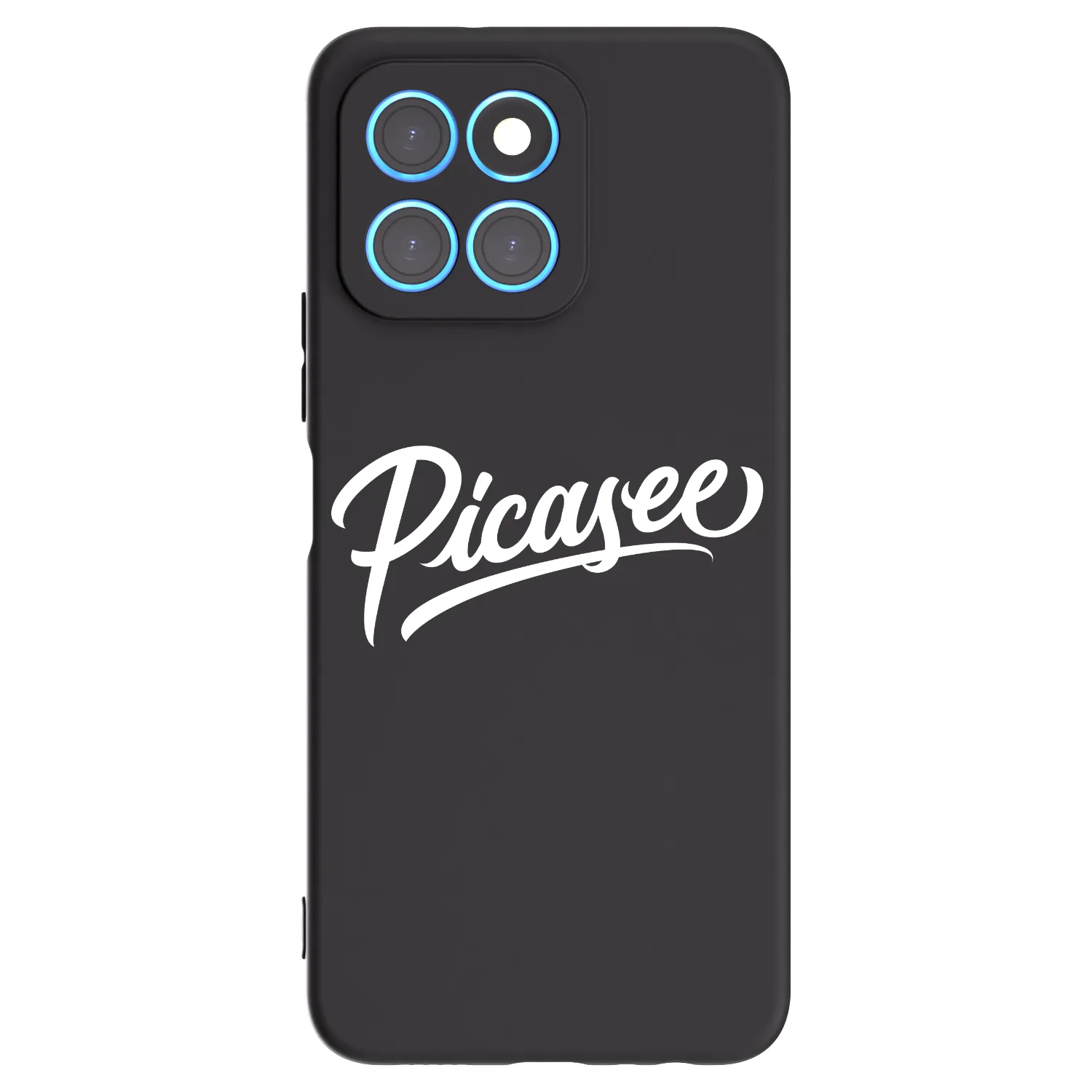 Picasee silikonski črni ovitek za Honor X6 - Picasee - old logo - white