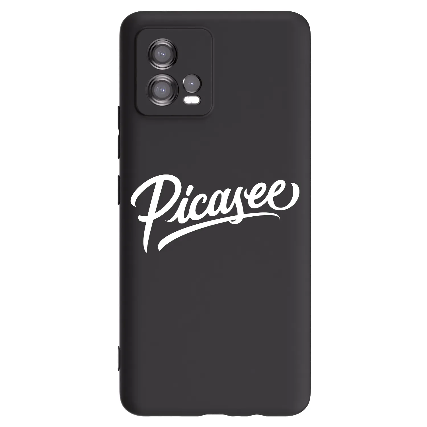 Picasee silikonski črni ovitek za Motorola Moto G72 - Picasee - old logo - white