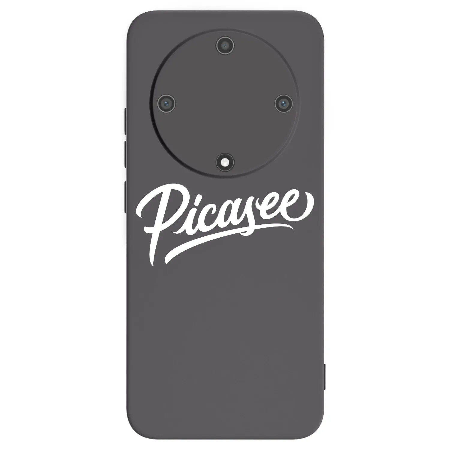Picasee silikonski črni ovitek za Honor Magic5 Lite 5G - Picasee - old logo - white
