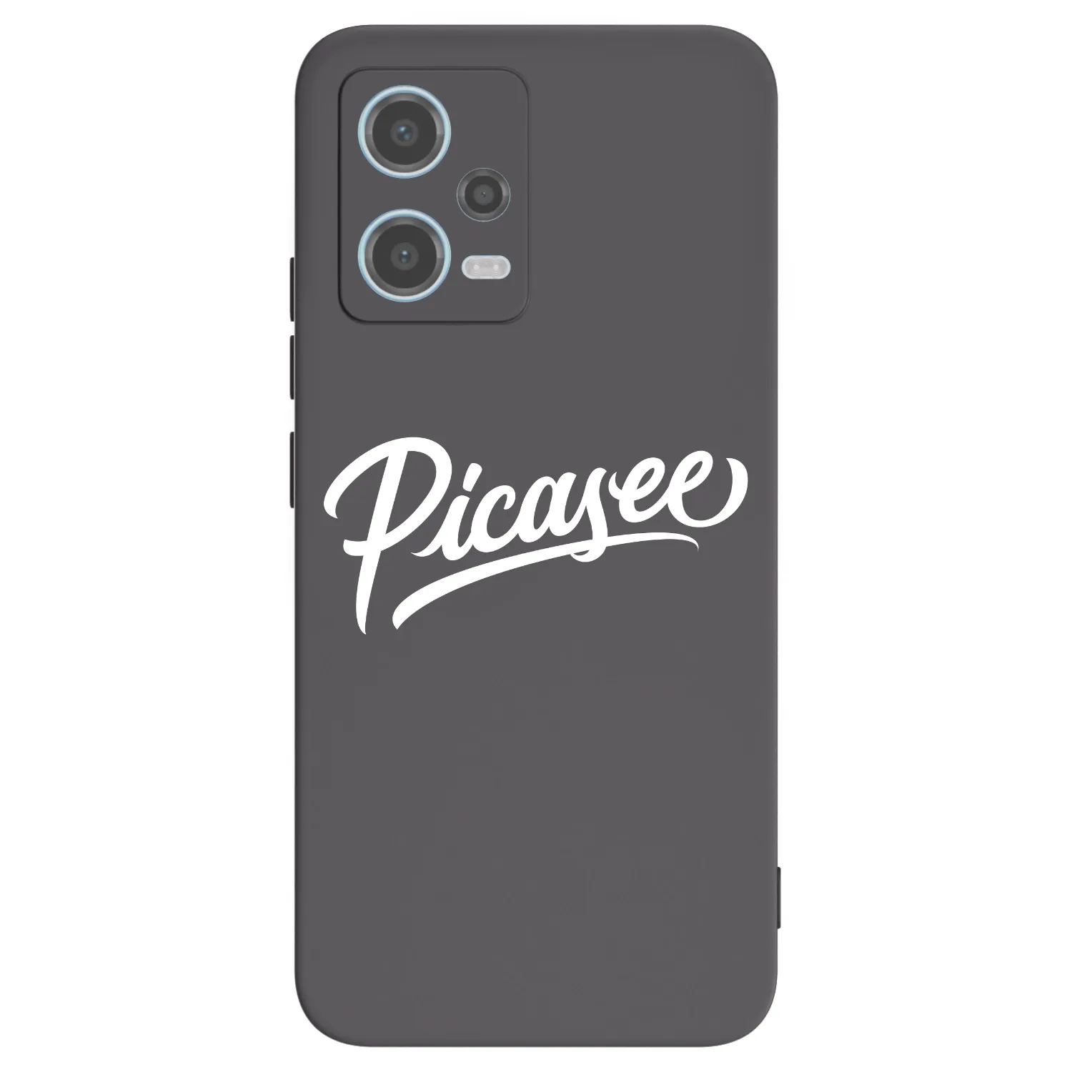 Picasee silikonski črni ovitek za Xiaomi Redmi Note 12 5G - Picasee - old logo - white