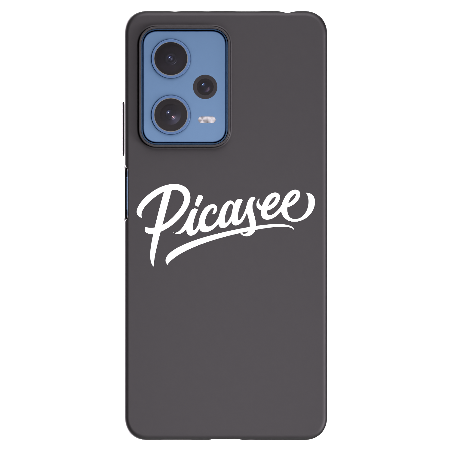 Picasee silikonski črni ovitek za Xiaomi Redmi Note 12 Pro 5G - Picasee - old logo - white