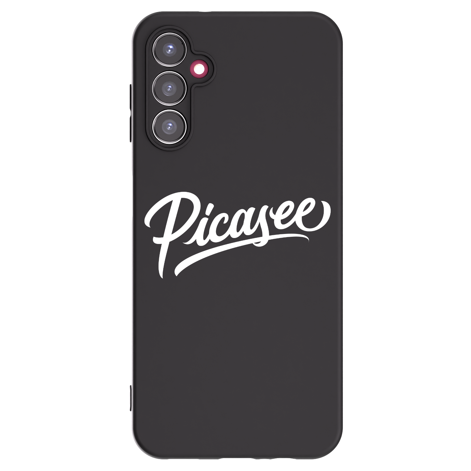 Picasee silikonski črni ovitek za Samsung Galaxy A14 4G A145R - Picasee - old logo - white