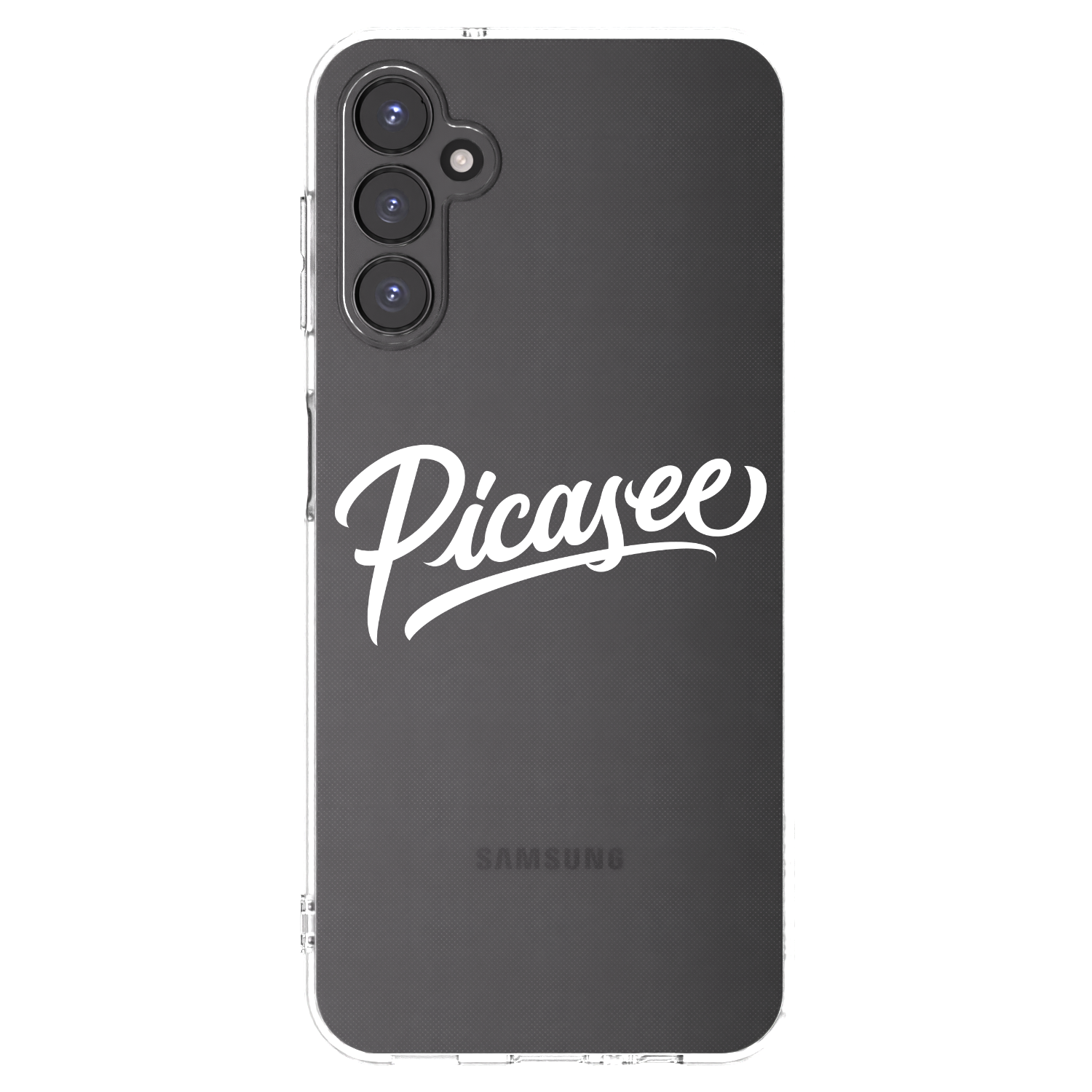 Picasee silikonski prozorni ovitek za Samsung Galaxy A14 5G A146P - Picasee - old logo - white