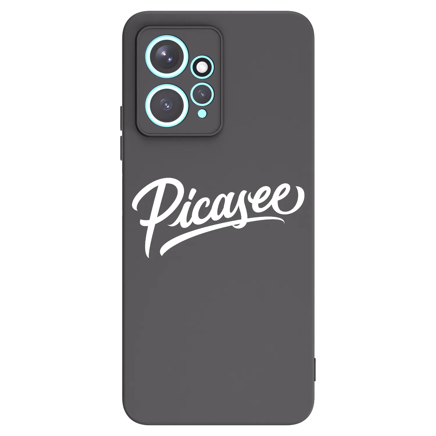 Picasee silikonski črni ovitek za Xiaomi Redmi Note 12 4G - Picasee - old logo - white