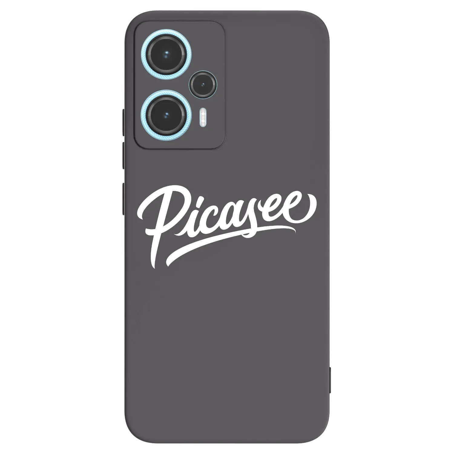 Picasee silikonski črni ovitek za Xiaomi Poco F5 - Picasee - old logo - white