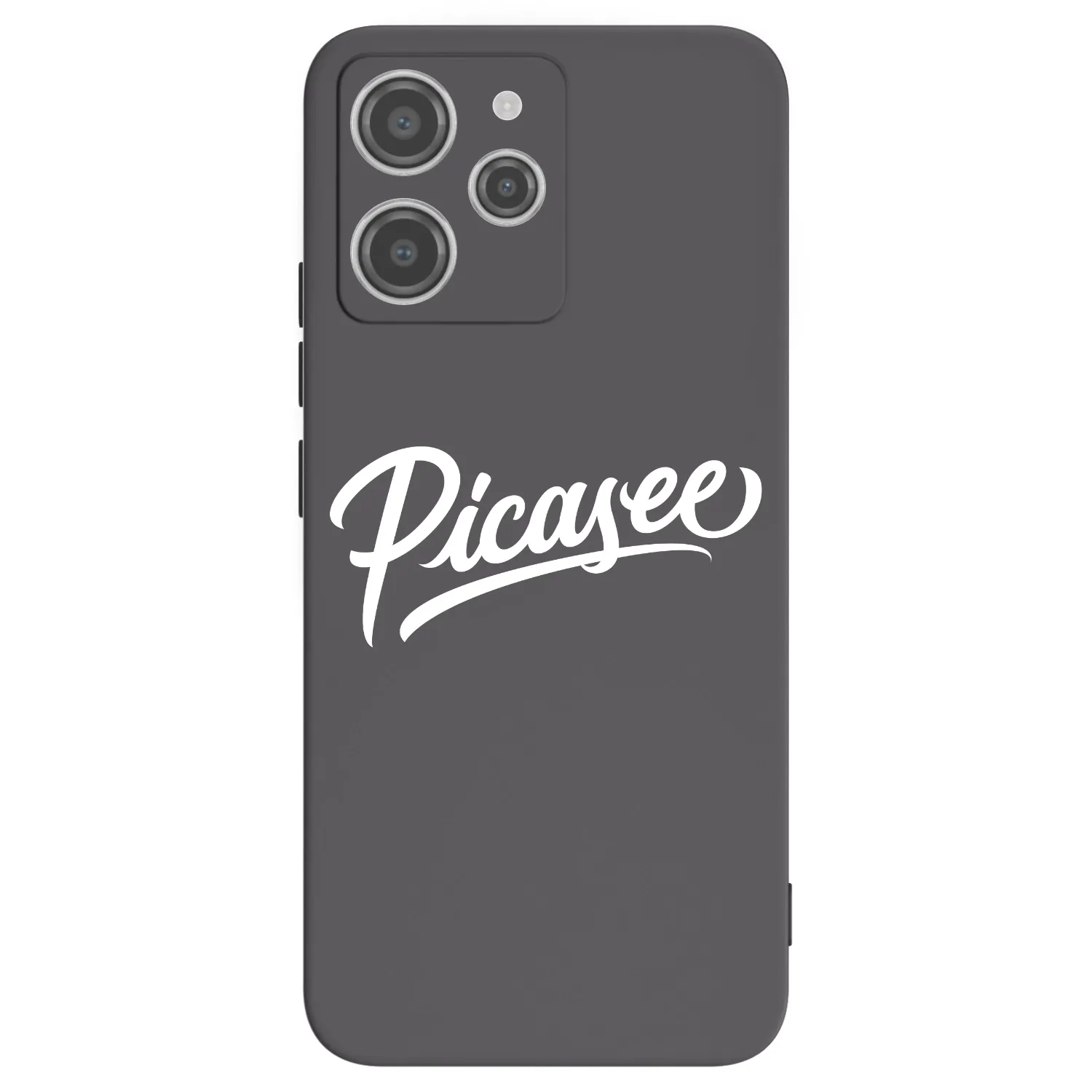 Picasee silikonski črni ovitek za Xiaomi Redmi 12 4G - Picasee - old logo - white
