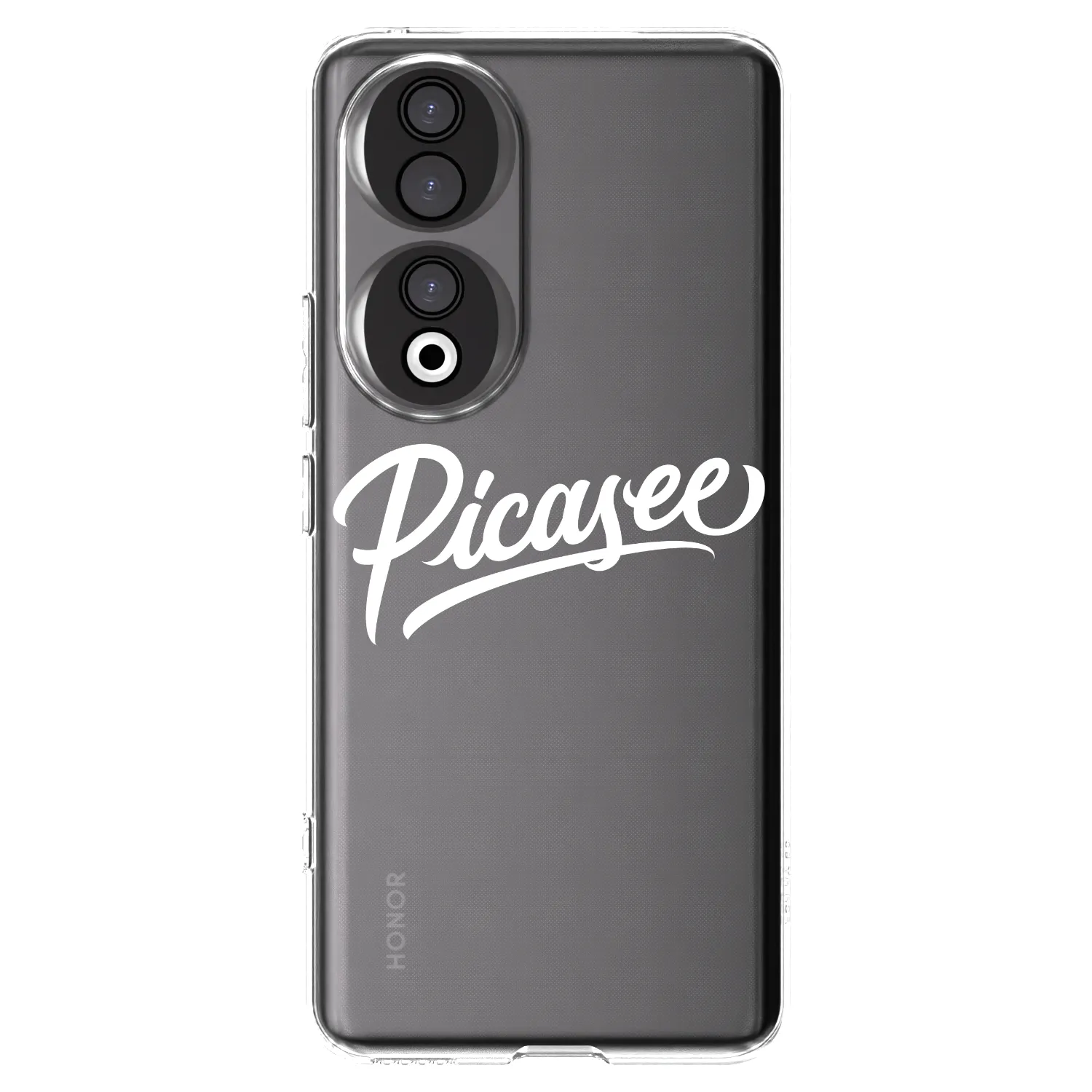 Picasee silikonski prozorni ovitek za Honor 90 5G - Picasee - old logo - white