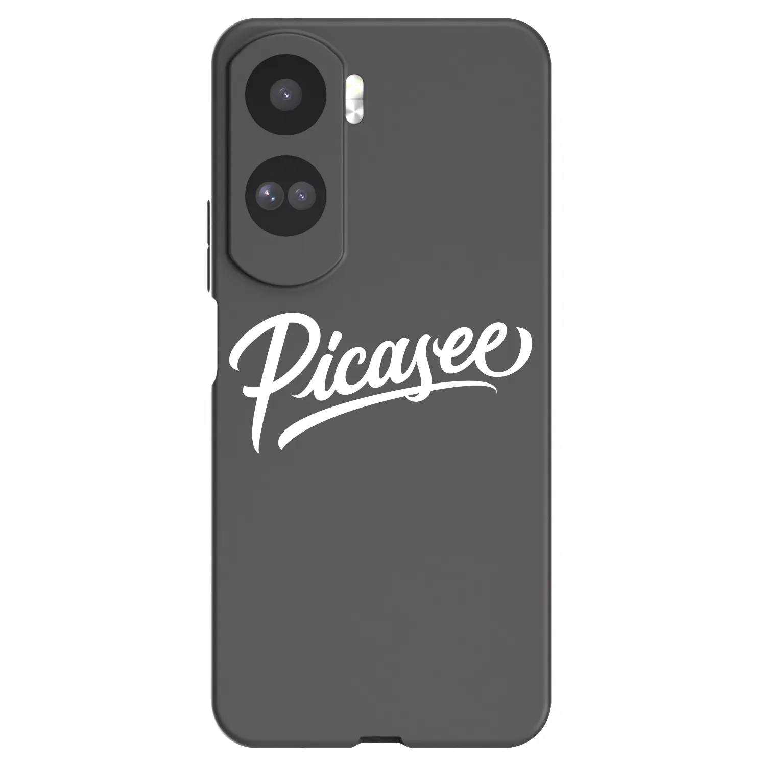 Picasee silikonski črni ovitek za Honor 90 Lite 5G - Picasee - old logo - white