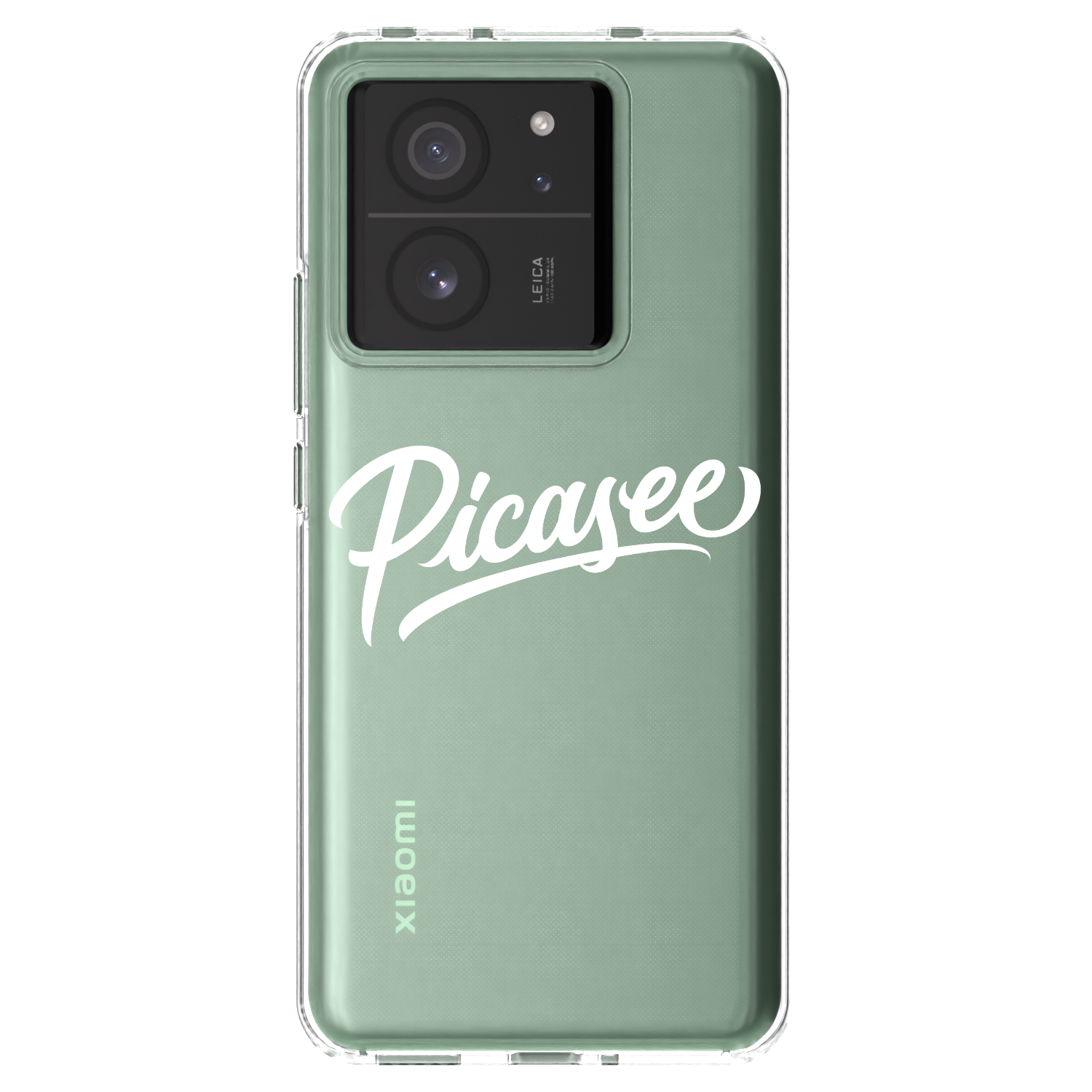 Picasee silikonski prozorni ovitek za Xiaomi 13T Pro - Picasee - old logo - white