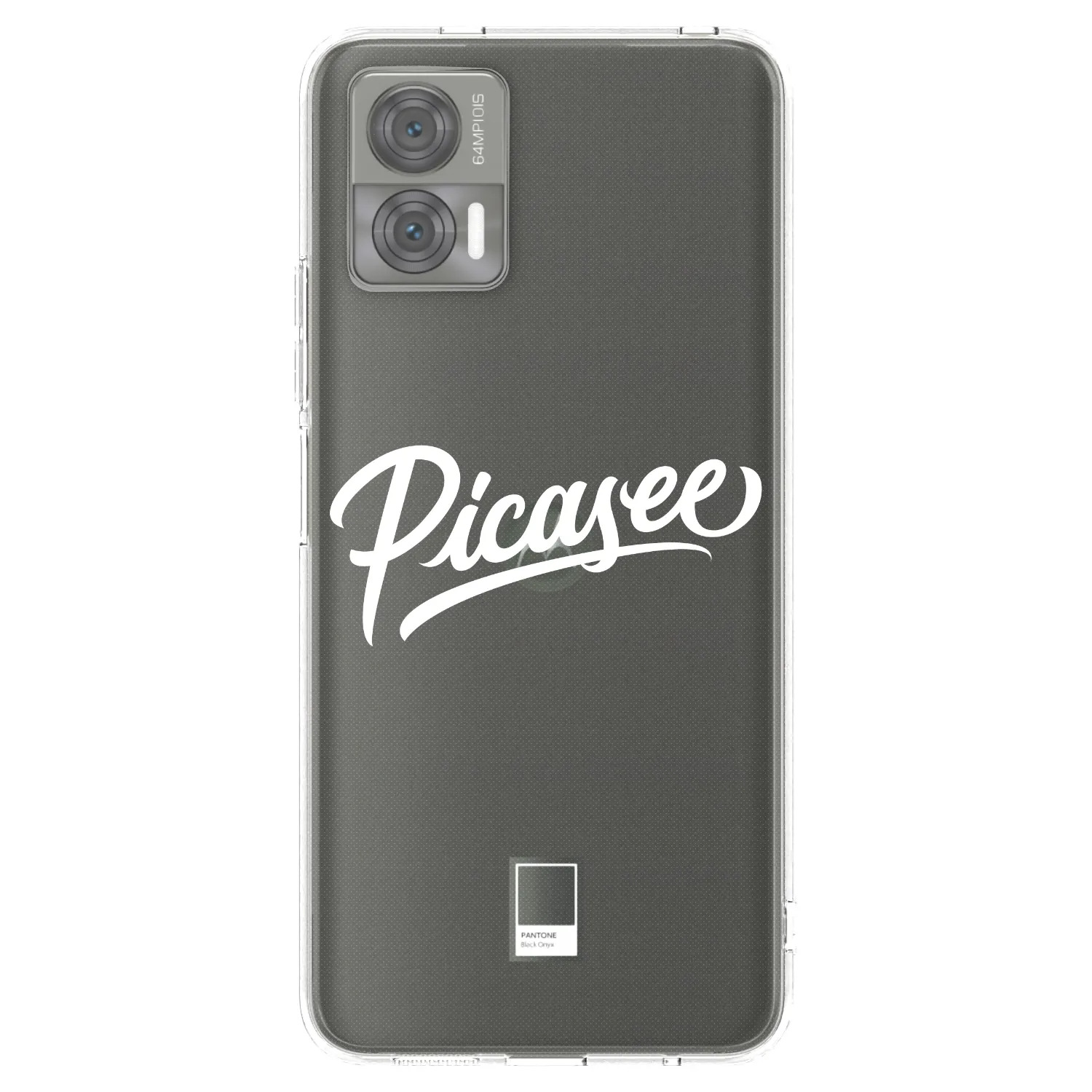 Picasee silikonski prozorni ovitek za Motorola Edge 30 Neo - Picasee - old logo - white