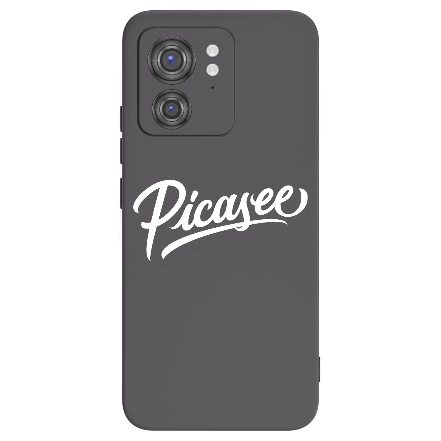 Picasee silikonski črni ovitek za Motorola Edge 40 - Picasee - old logo - white