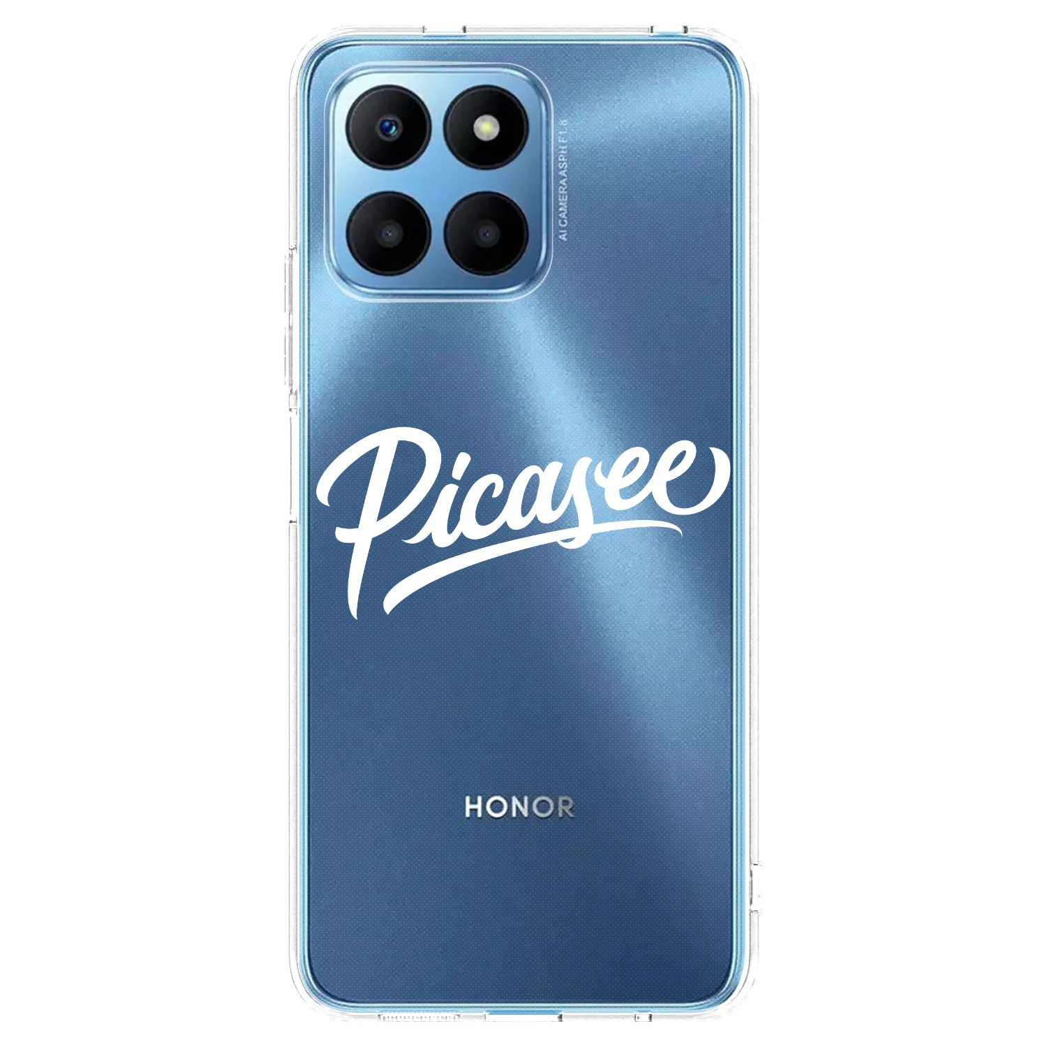 Picasee silikonski prozorni ovitek za Honor 70 Lite - Picasee - old logo - white