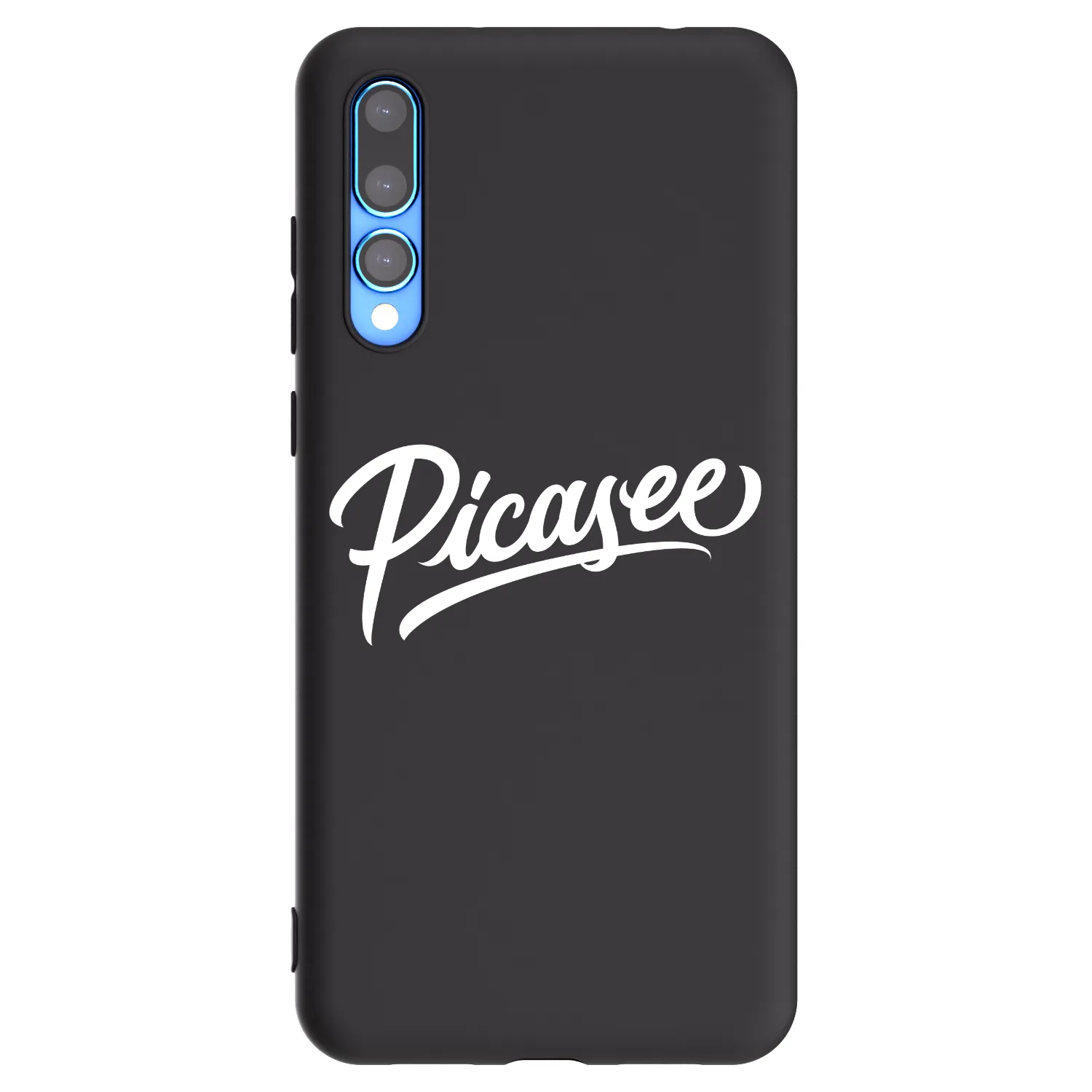 Picasee silikonski črni ovitek za Huawei P20 Pro - Picasee - old logo - white