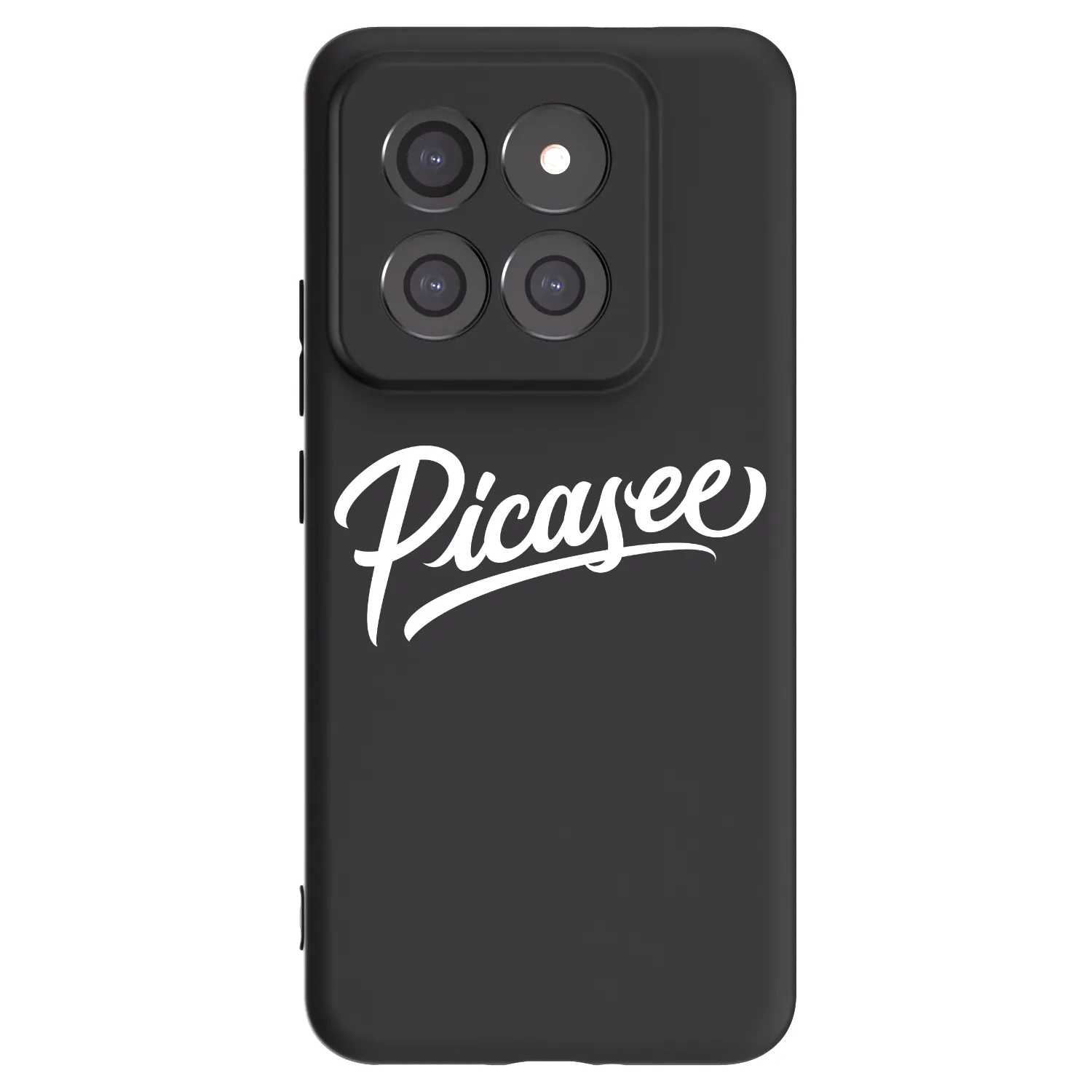 Picasee silikonski črni ovitek za Xiaomi 14 Pro - Picasee - old logo - white