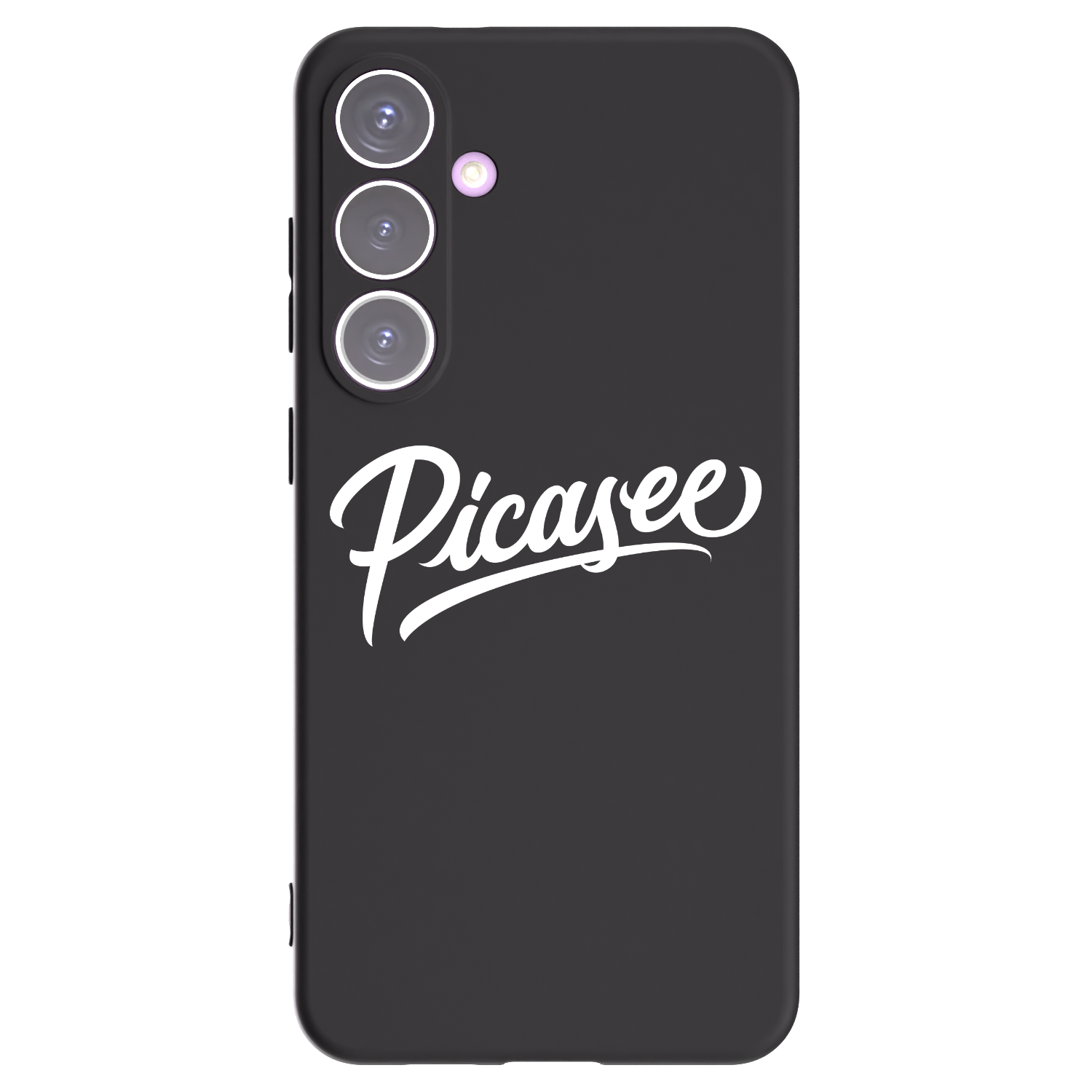 Picasee silikonski črni ovitek za Samsung Galaxy S24+ S926B 5G - Picasee - old logo - white