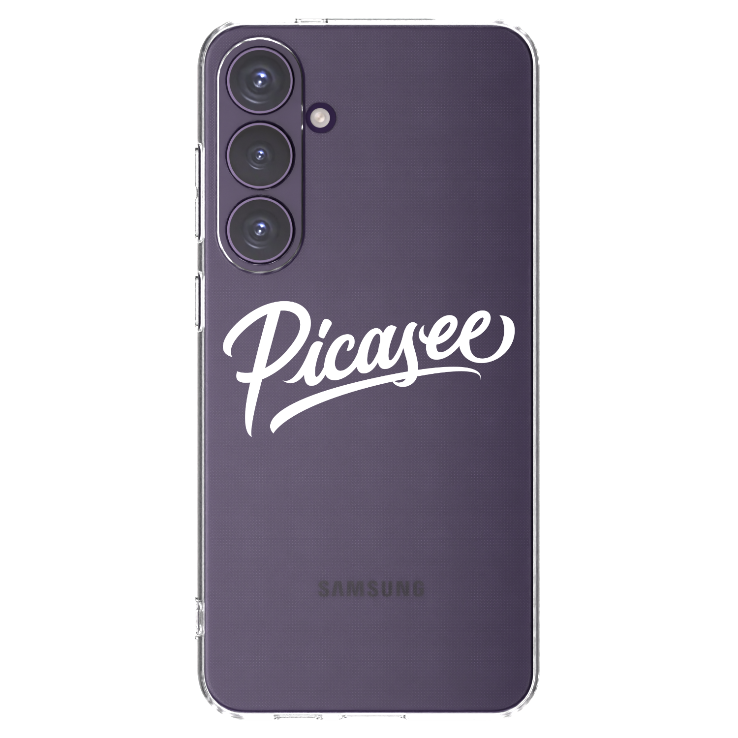 Picasee silikonski prozorni ovitek za Samsung Galaxy S24+ S926B 5G - Picasee - old logo - white