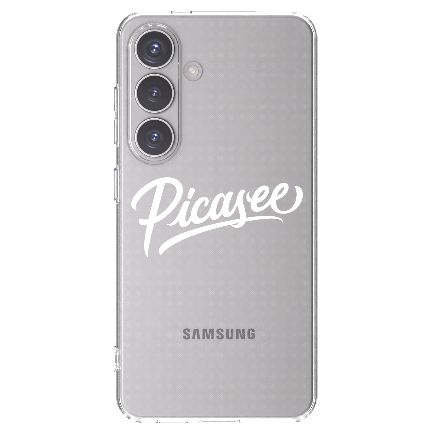 Picasee silikonski prozorni ovitek za Samsung Galaxy S24 S921B 5G - Picasee - old logo - white