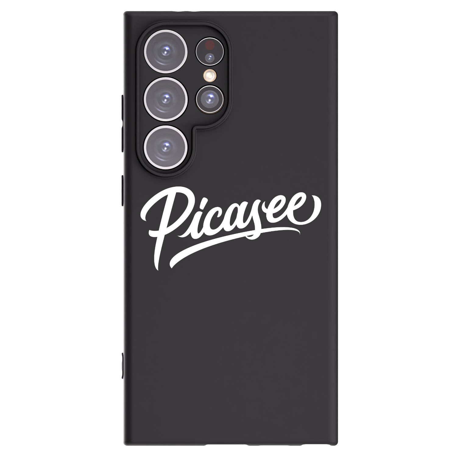 Picasee silikonski črni ovitek za Samsung Galaxy S24 Ultra S928B 5G - Picasee - old logo - white