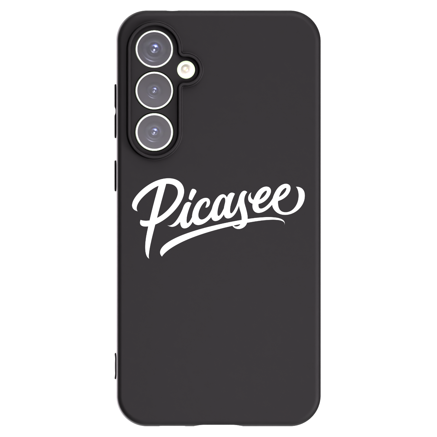 Picasee silikonski črni ovitek za Samsung Galaxy S23 FE S711B - Picasee - old logo - white