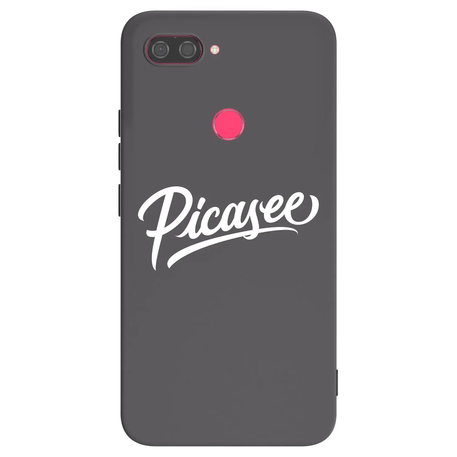 Picasee silikonski črni ovitek za Xiaomi Mi 8 Lite - Picasee - old logo - white