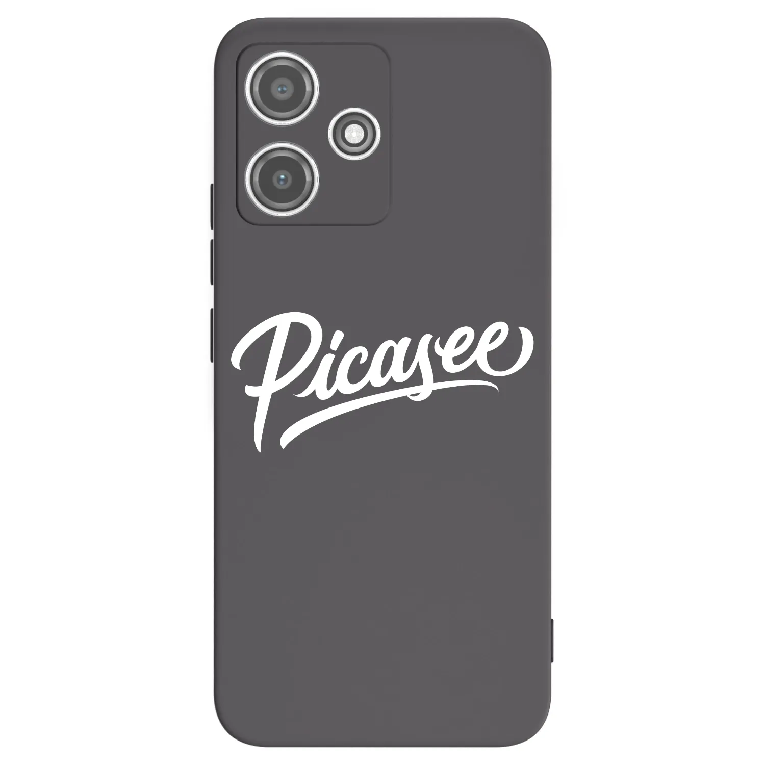 Picasee silikonski črni ovitek za Xiaomi Redmi 12 5G - Picasee - old logo - white