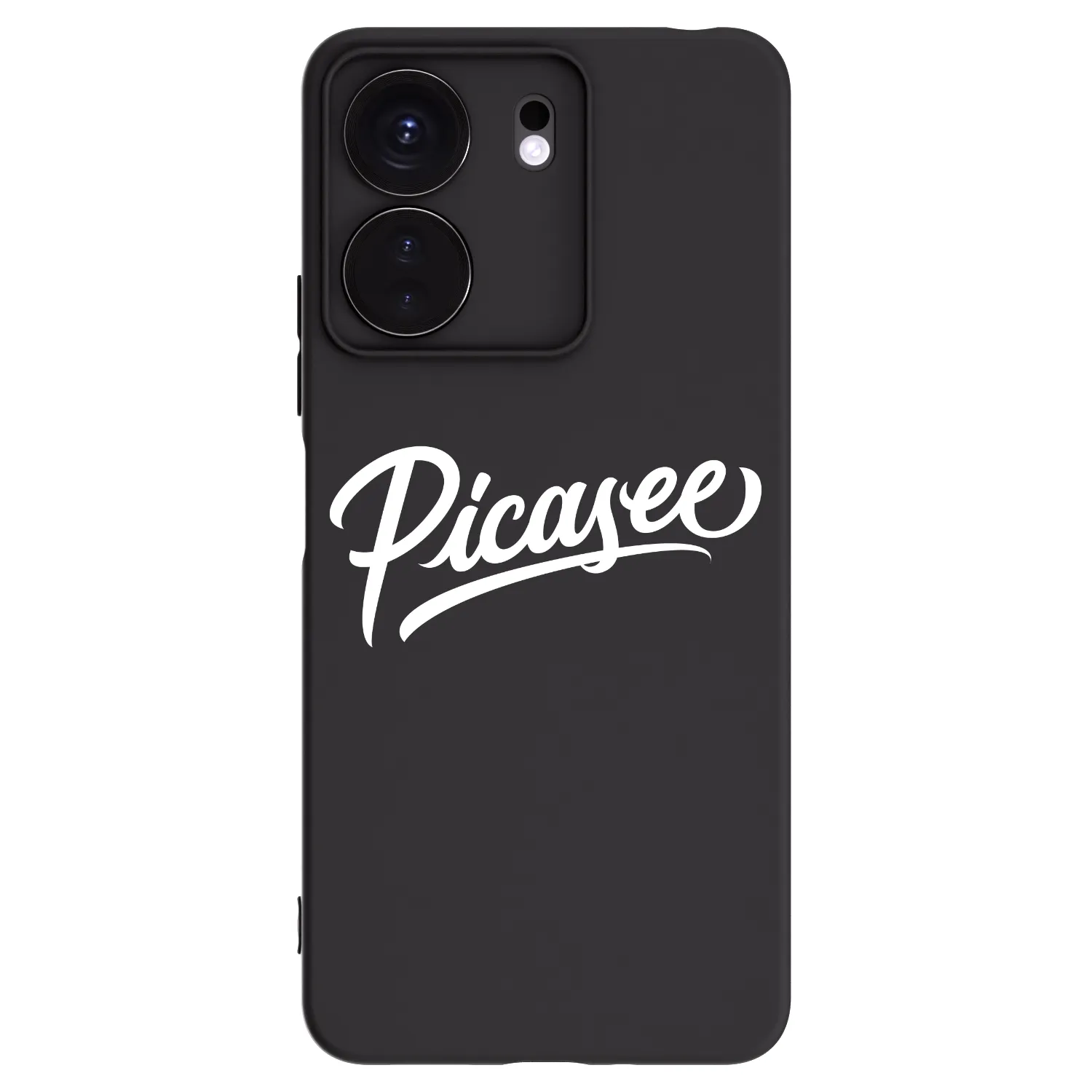 Picasee silikonski črni ovitek za Xiaomi Redmi 13C 4G - Picasee - old logo - white