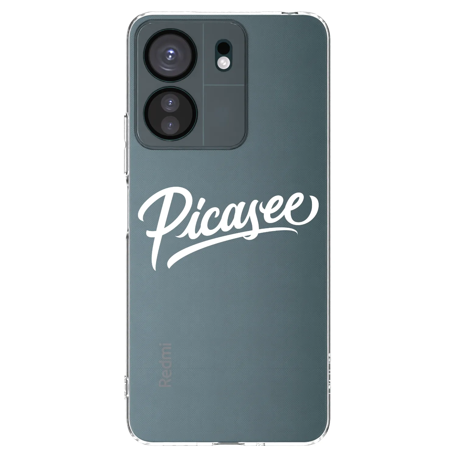 Picasee silikonski prozorni ovitek za Xiaomi Redmi 13C 4G - Picasee - old logo - white