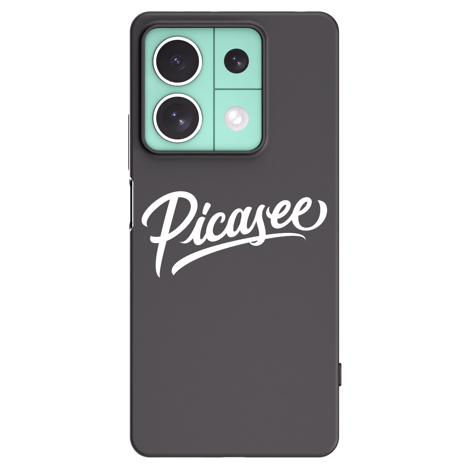 Picasee silikonski črni ovitek za Xiaomi Redmi Note 13 5G - Picasee - old logo - white