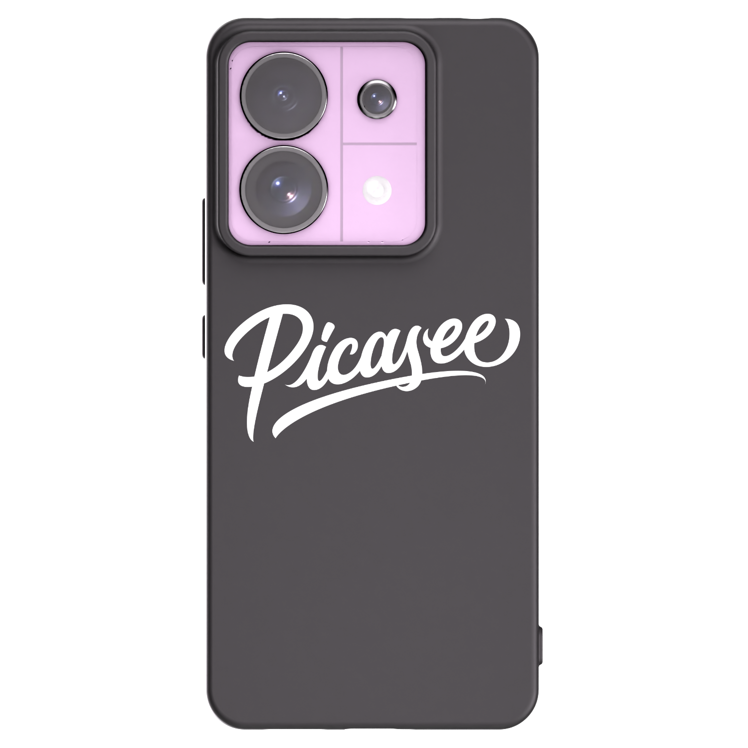Picasee silikonski črni ovitek za Xiaomi Redmi Note 13 Pro 5G - Picasee - old logo - white