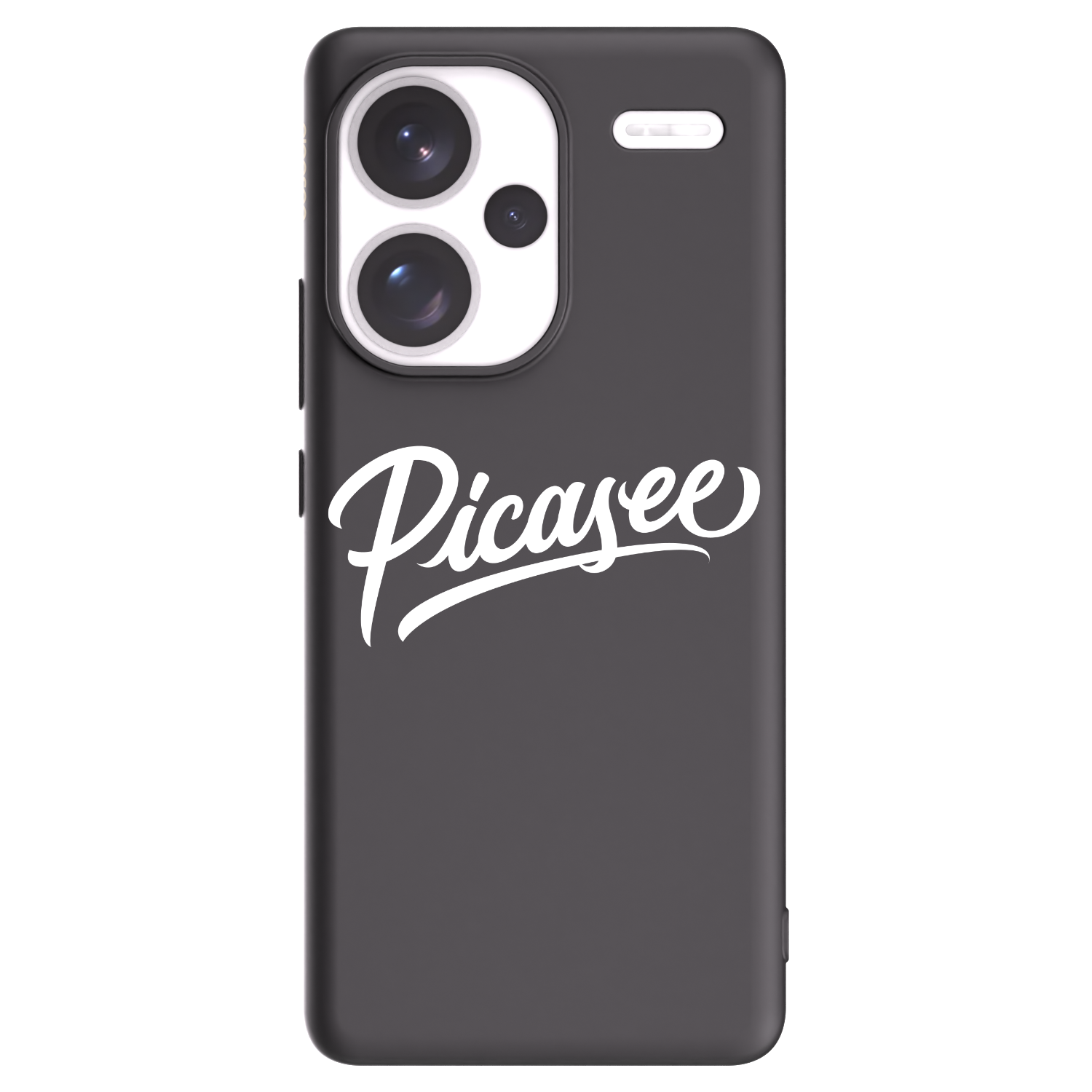 Picasee silikonski črni ovitek za Xiaomi Redmi Note 13 Pro+ 5G - Picasee - old logo - white