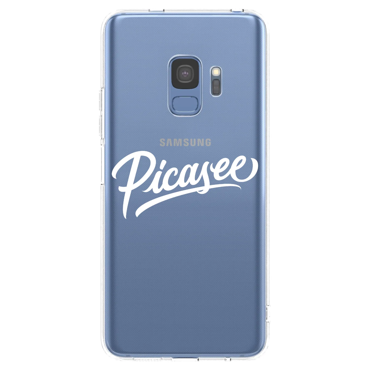 Picasee silikonski prozorni ovitek za Samsung Galaxy S9 G960F - Picasee - old logo - white